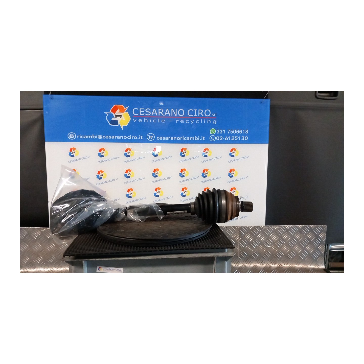 SEMIALBERO ANT. COMPL. SX. 063 VOLKSWAGEN GOLF (1K) (10/03-12/09) BLS 1K0407271CP
