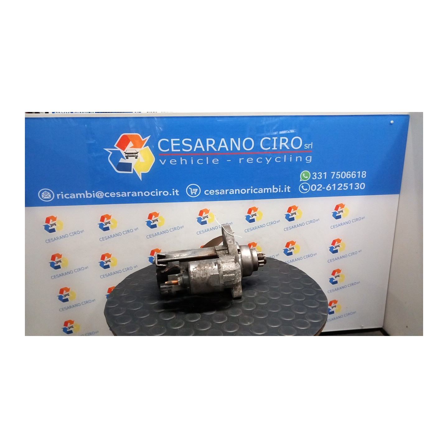 MOTORINO AVVIAMENTO 1.0KW BOSCH MTM 065 VOLKSWAGEN GOLF (1K) (10/03-12/09) BMY 02T911024N