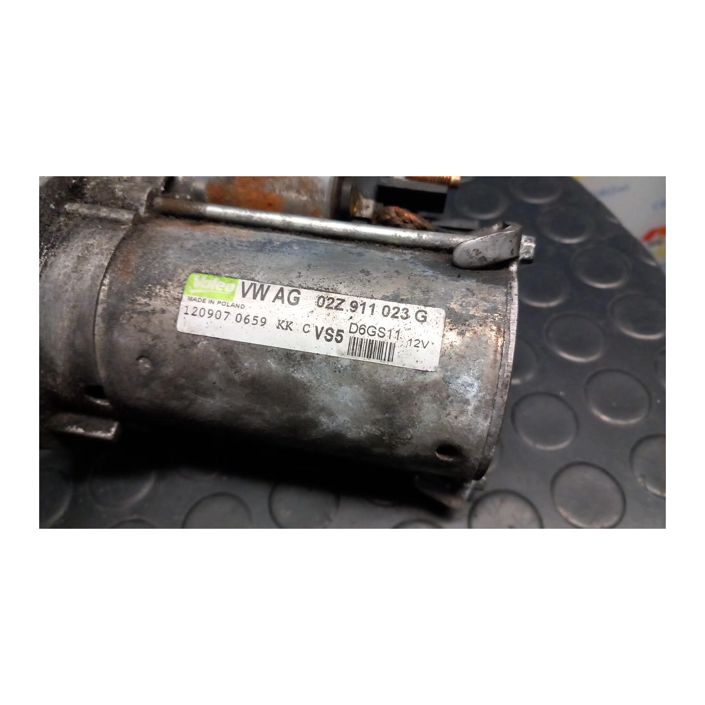 MOTORINO AVVIAMENTO 1.0KW BOSCH MTM 065 VOLKSWAGEN GOLF (1K) (10/03-12/09) BMY 02T911024N