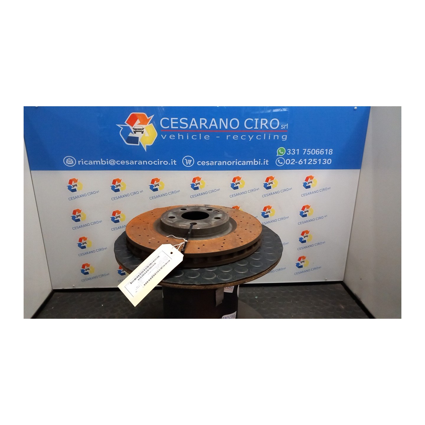 DISCO FRENO ANT. SX. 070 MERCEDES-BENZ CLASSE A (W176) (07/15-12/18) 270920 A2464212612