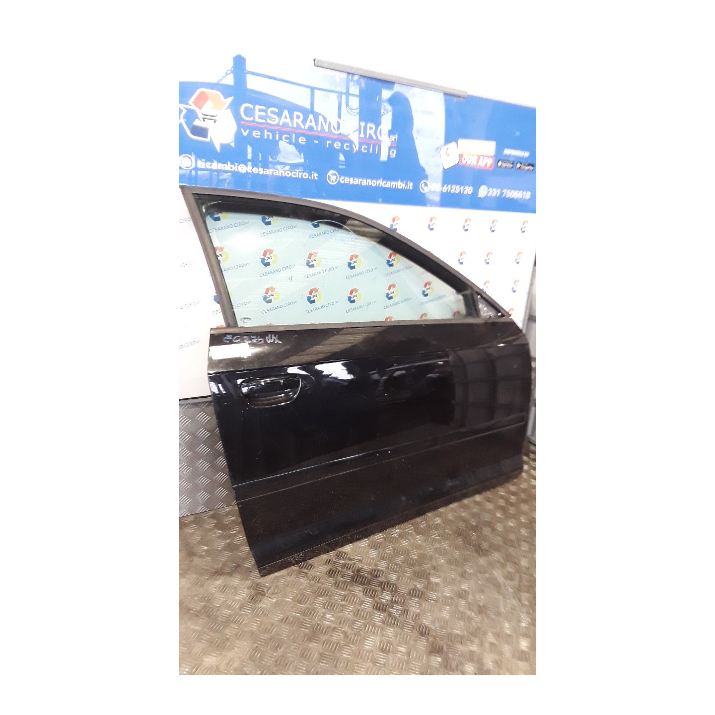 PORTA ANT. DX. 082 AUDI A3 (8P) (05/10-07/13) CAX 8P3831052D