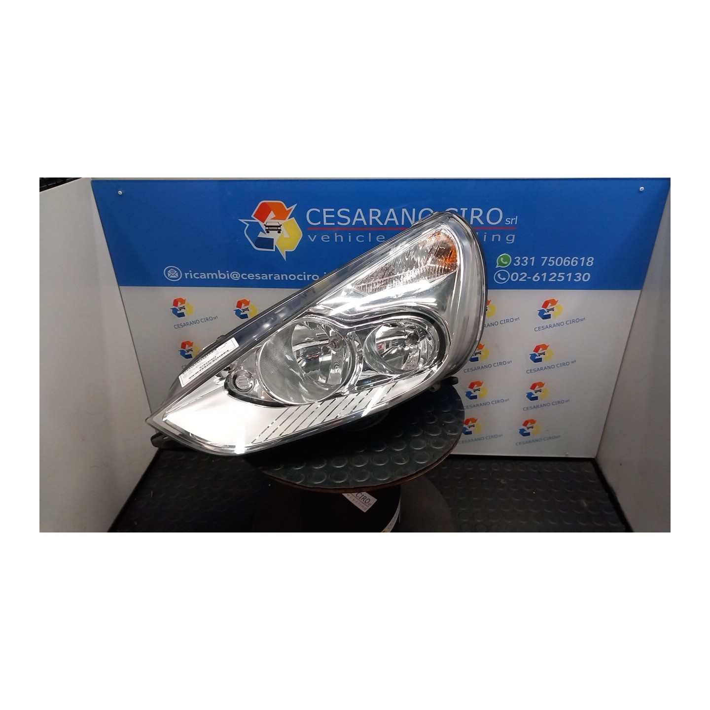 PROIETTORE SX. 093 FORD S-MAX (CA1) (05/06-03/10) QXWA 1791506