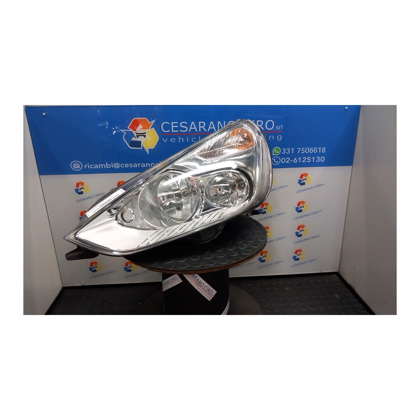 PROIETTORE SX. 093 FORD S-MAX (CA1) (05/06-03/10) QXWA 1791506