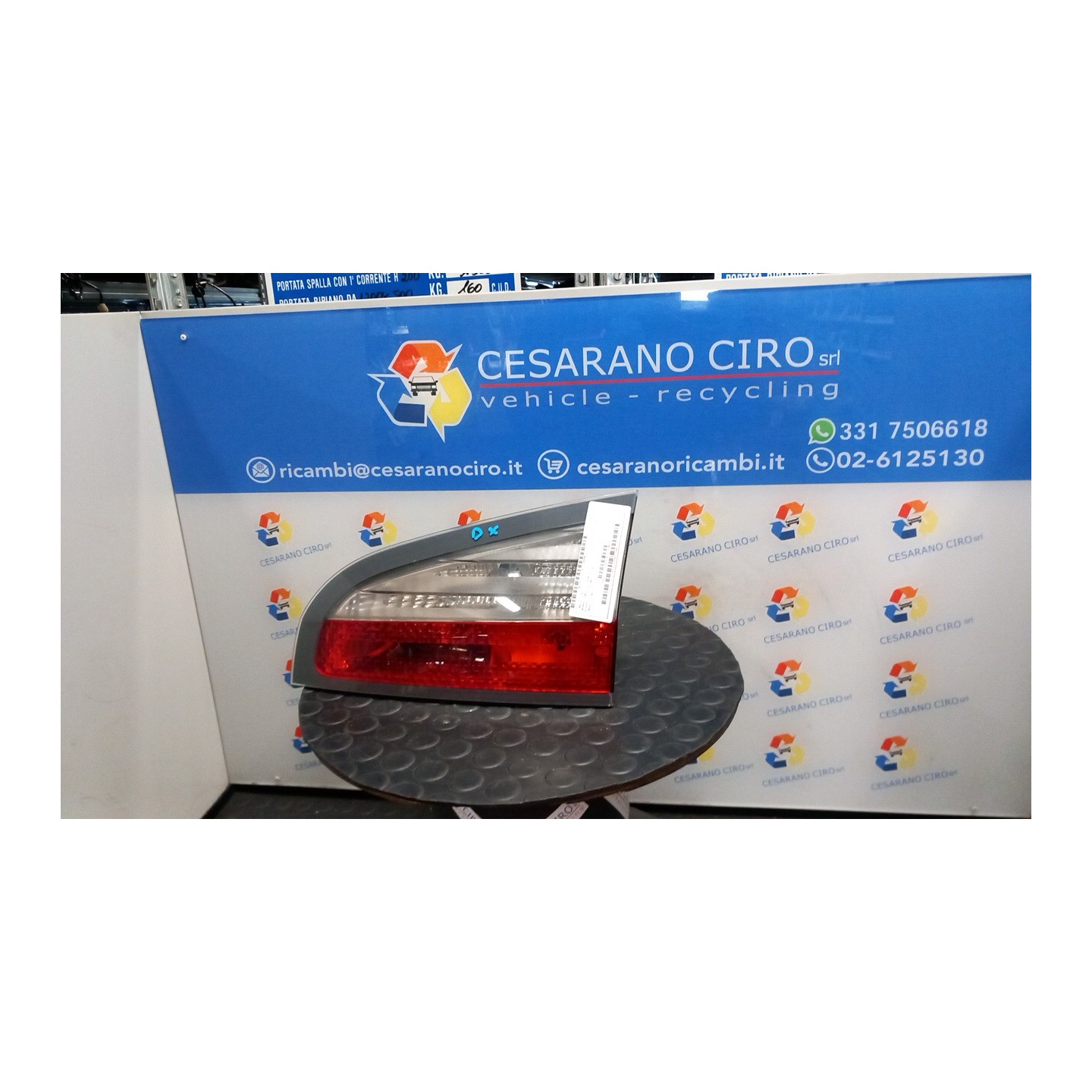 FANALE POST. PARTE INT. DX. 096 FORD S-MAX (CA1) (05/06-03/10) QXWA 1460784