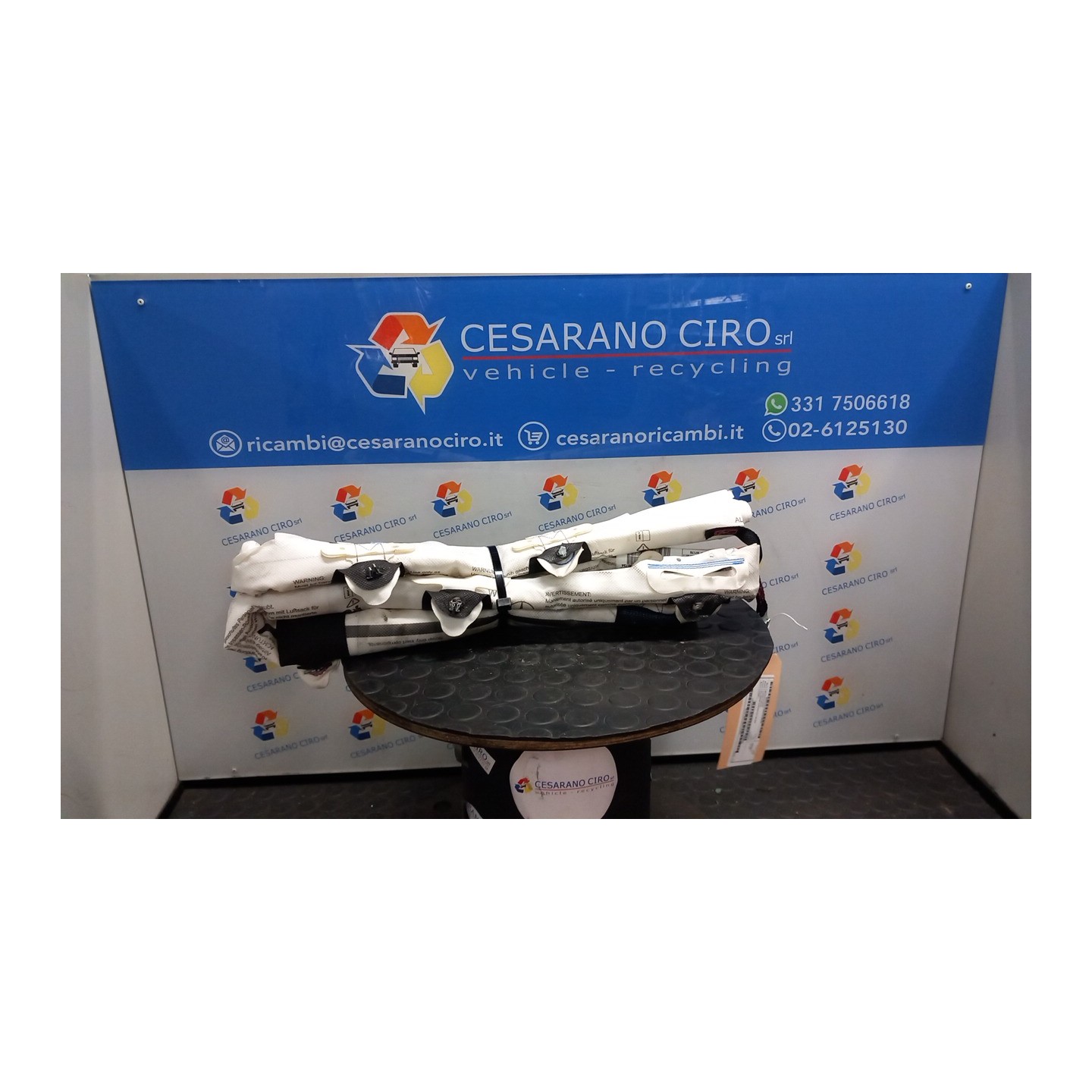 DISPOSITIVO AIRBAG A TENDINA DX. 105 MERCEDES-BENZ CLASSE A (W176) (07/15-12/18) 270920 A1768600202