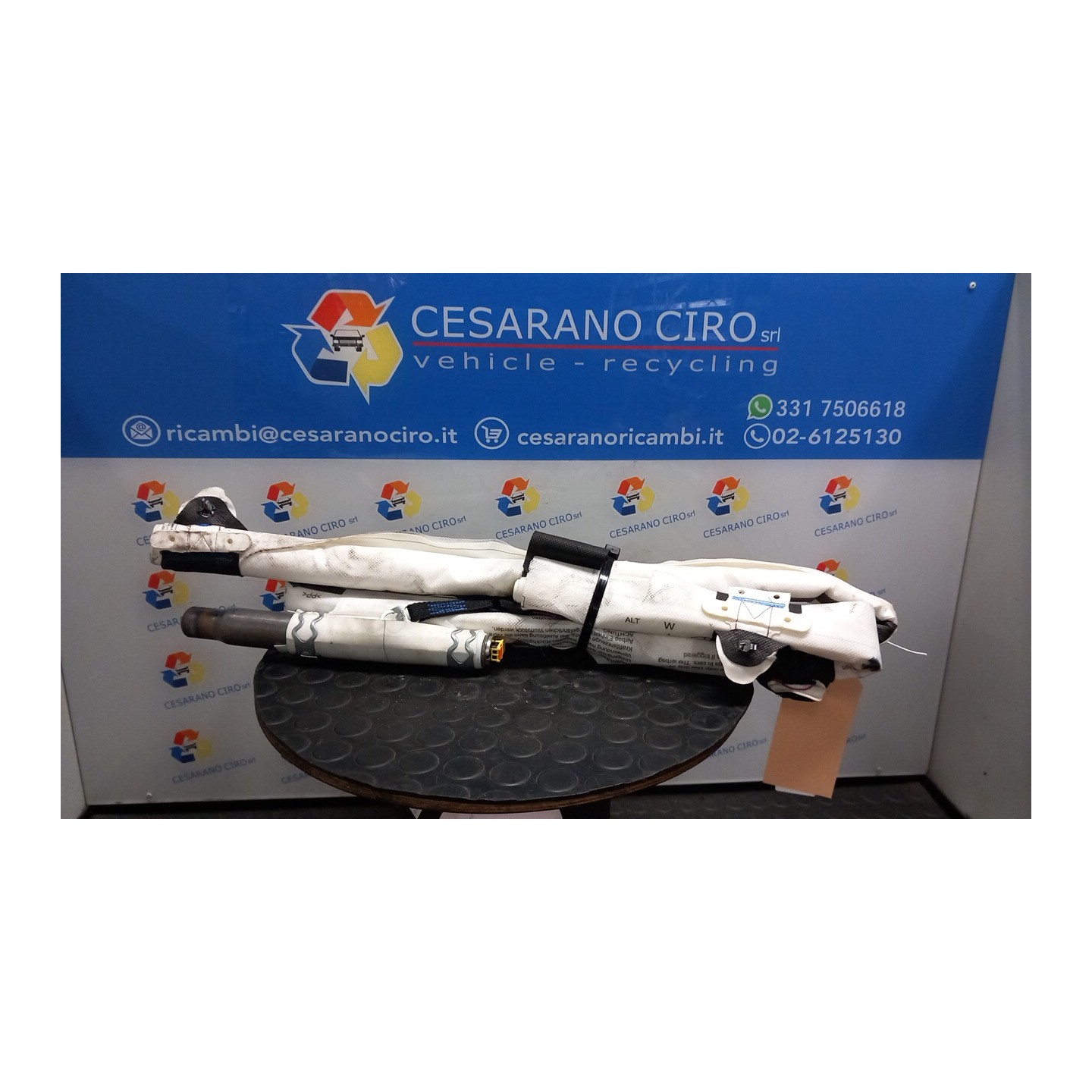 DISPOSITIVO AIRBAG A TENDINA SX. 106 MERCEDES-BENZ CLASSE A (W176) (07/15-12/18) 270920 A1768600102