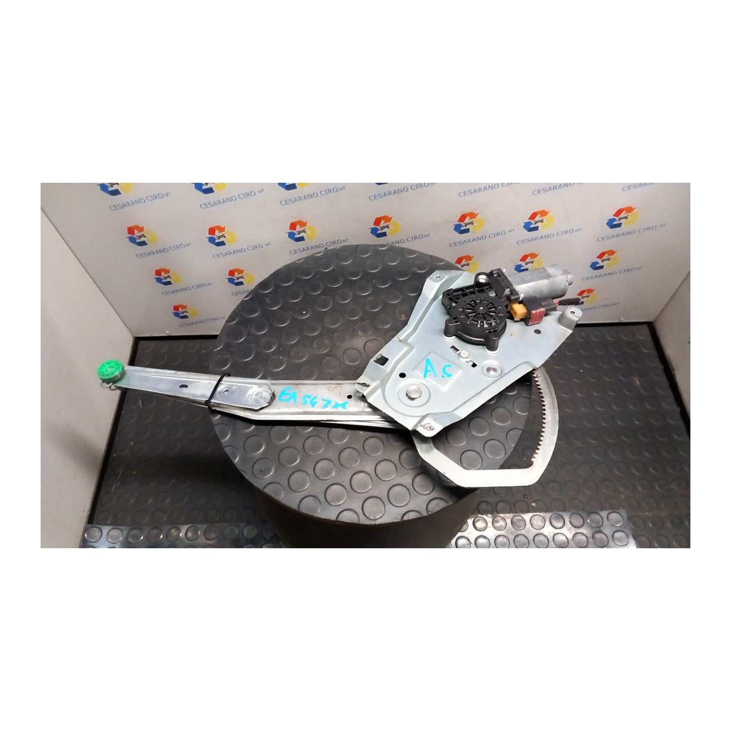 ALZACRISTALLO ELETTR. PORTA ANT. CON MOTORINO SX. 133 SAAB 9.5 1A SERIE (07/01-09/05) B235E 5184817
