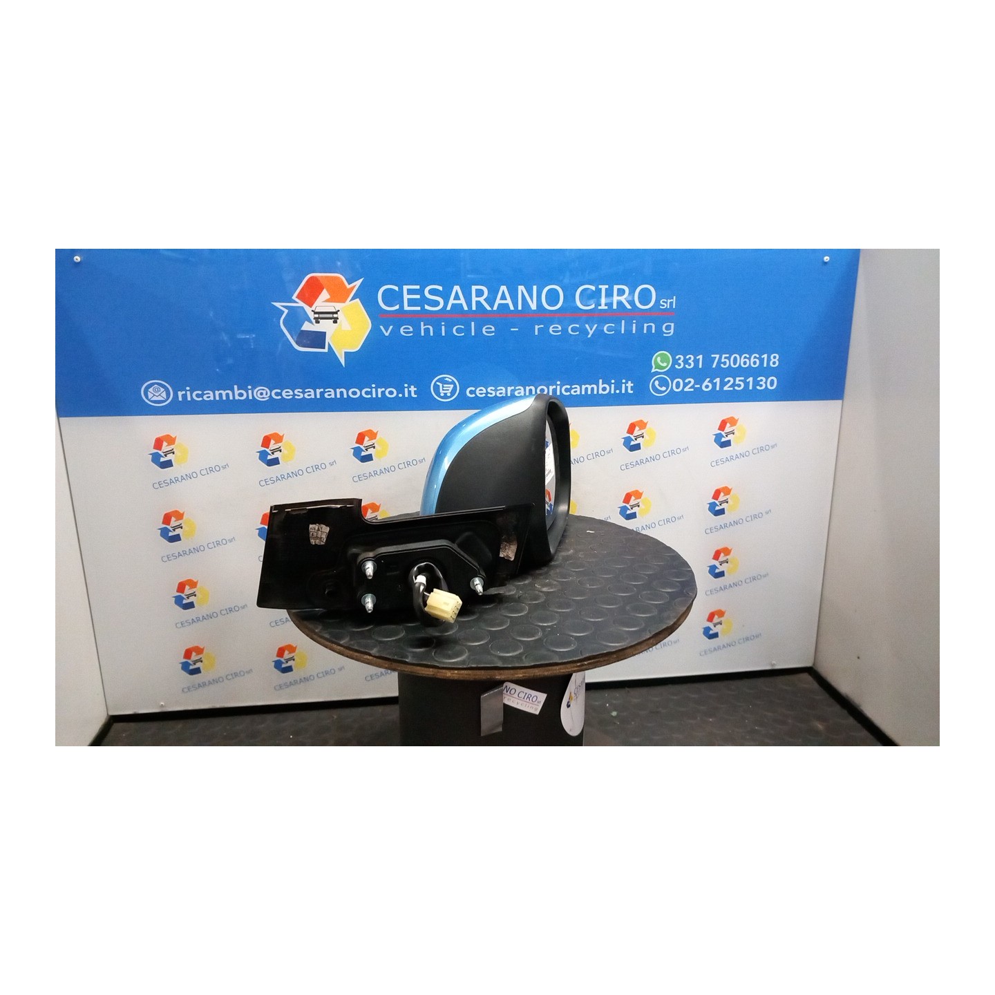 RETROVISORE EST. REGOLAZ. ELETTR. DX. 136 OPEL AGILA (H08) (01/08-) K12B 93196282