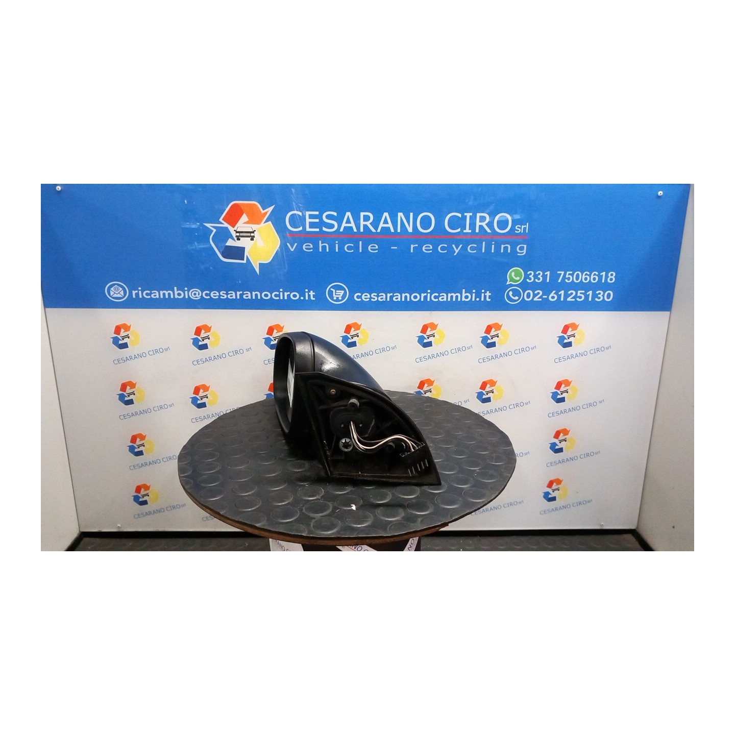 RETROVISORE EST. TERMICO REGOLAZ. ELETTR. SX. 140 MERCEDES-BENZ CLASSE A (W168) (10/97-02/01) 668940 A1688100176