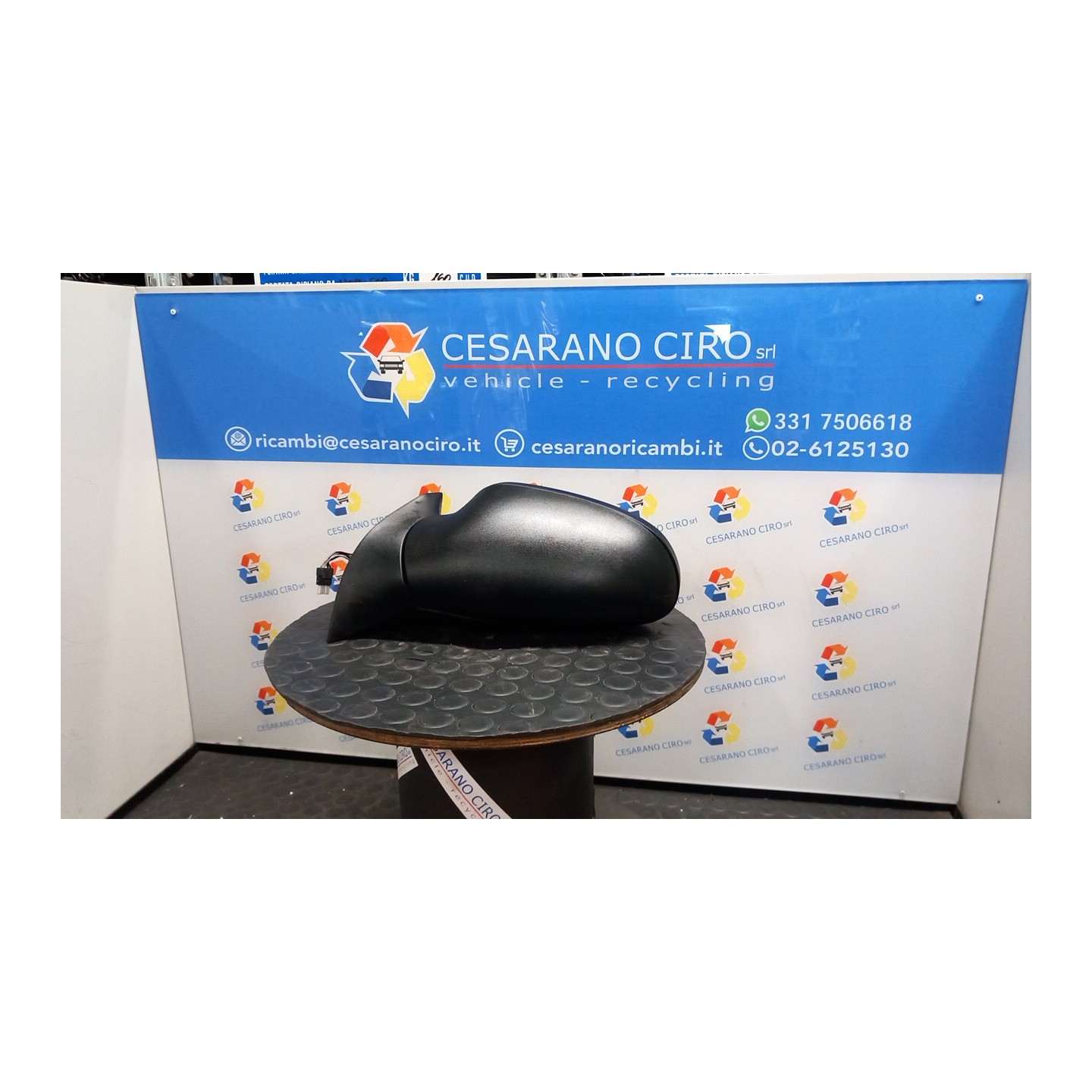 RETROVISORE EST. TERMICO REGOLAZ. ELETTR. SX. 140 MERCEDES-BENZ CLASSE A (W168) (10/97-02/01) 668940 A1688100176
