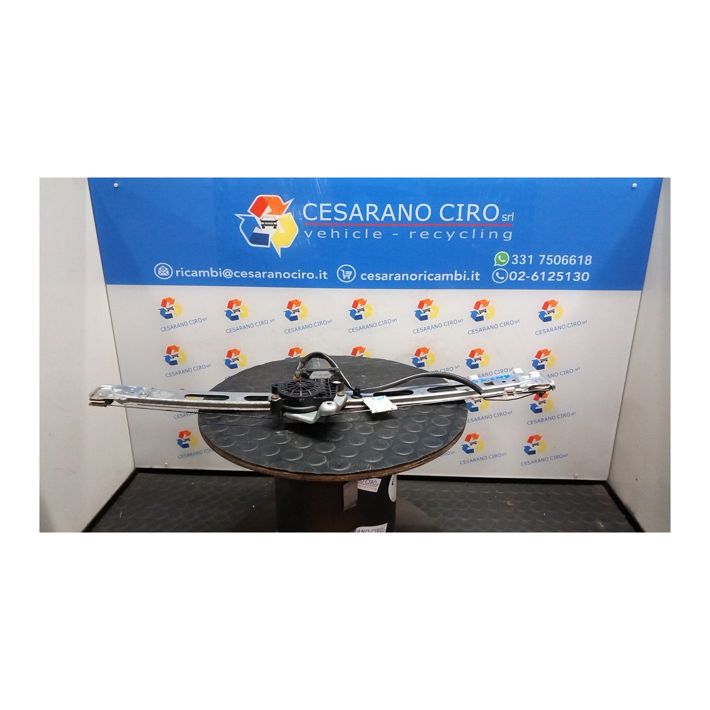ALZACRISTALLO ELETTR. PORTA ANT. SX. 143 MERCEDES-BENZ CLASSE A (W168) (10/97-02/01) 668940 A1687201146