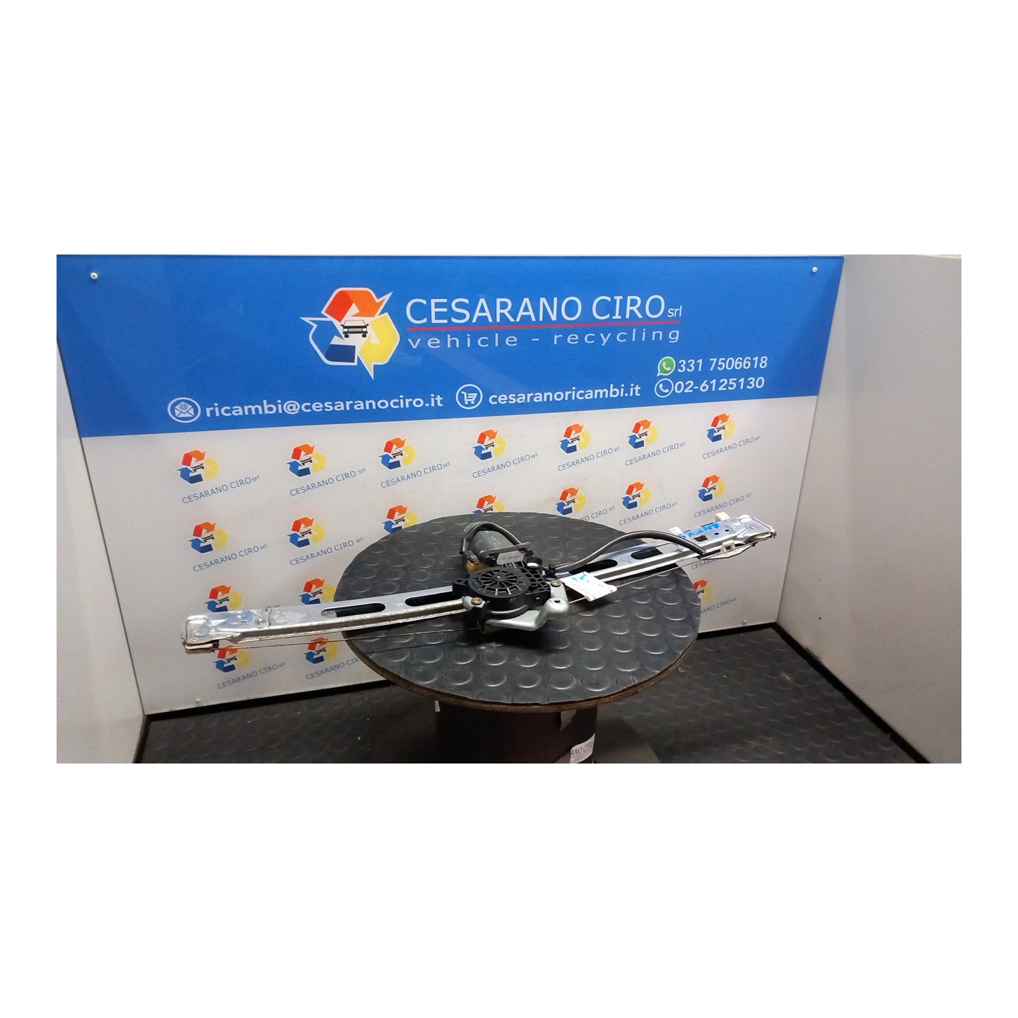 ALZACRISTALLO ELETTR. PORTA ANT. SX. 143 MERCEDES-BENZ CLASSE A (W168) (10/97-02/01) 668940 A1687201146