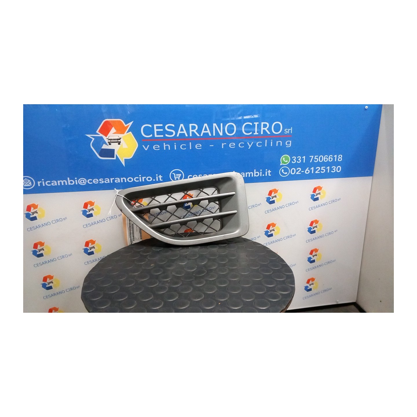 GRIGLIA PARAFANGO ANT. T.6A961779- SX. 161 LAND ROVER RANGE ROVER SPORT (03/05-) 276DT JAK500250MMM