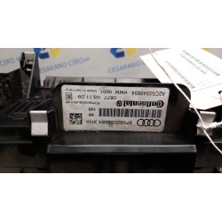 BLOCCO COMANDO CLIMATIZZAZIONE CLIMATRONIC 192 AUDI A3 (8P) (05/10-07/13) CAX 8P0820043BMXHA