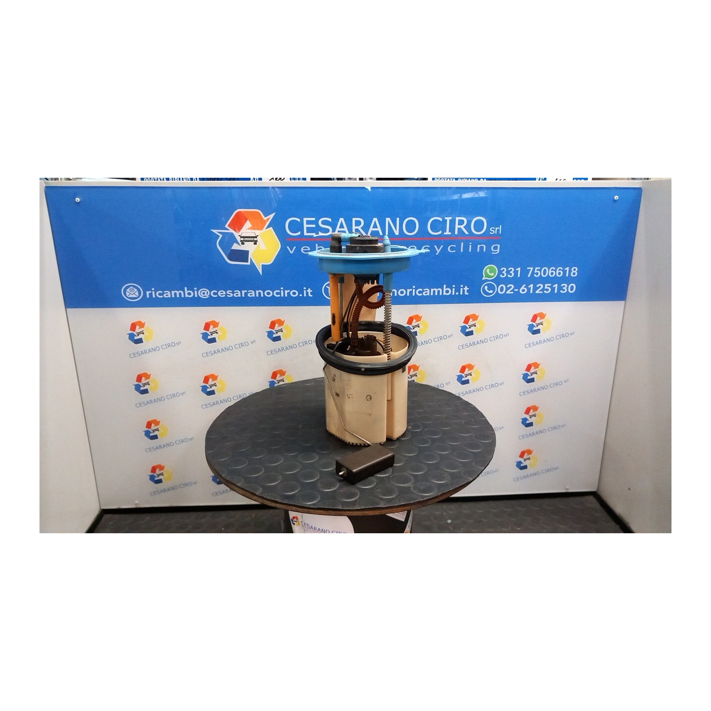 POMPA CARBURANTE C/TRASDUTTORE (GALLEGGIANTE) 193 AUDI A3 (8P) (05/10-07/13) CAX 1K0919051DB
