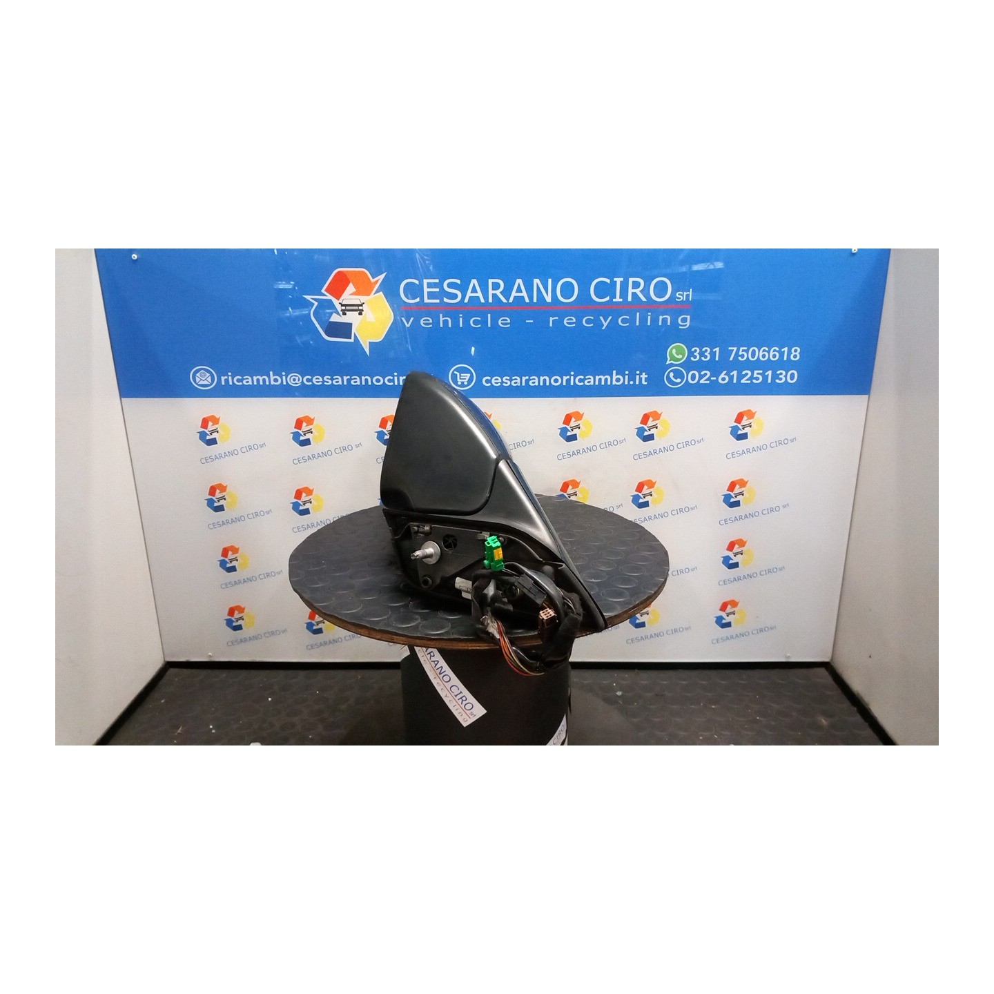 RETROVISORE EST. REGOLAZ. ELETTR. OPR 10759- RIPIEGHEVOLE SX. 006 PEUGEOT 807 (09/02-10/13) RHR 8153FS