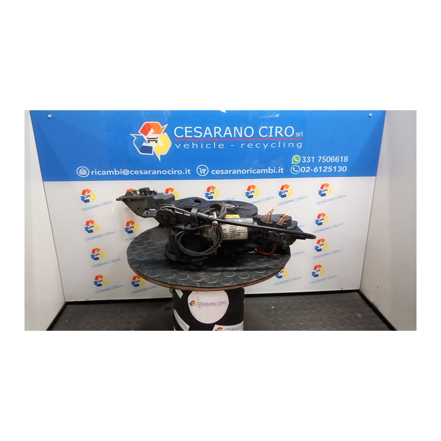 MOTORINO APERTURA PORTA LAT. SCORREVOLE SX. 008 PEUGEOT 807 (09/02-10/13) RHR 9137A3