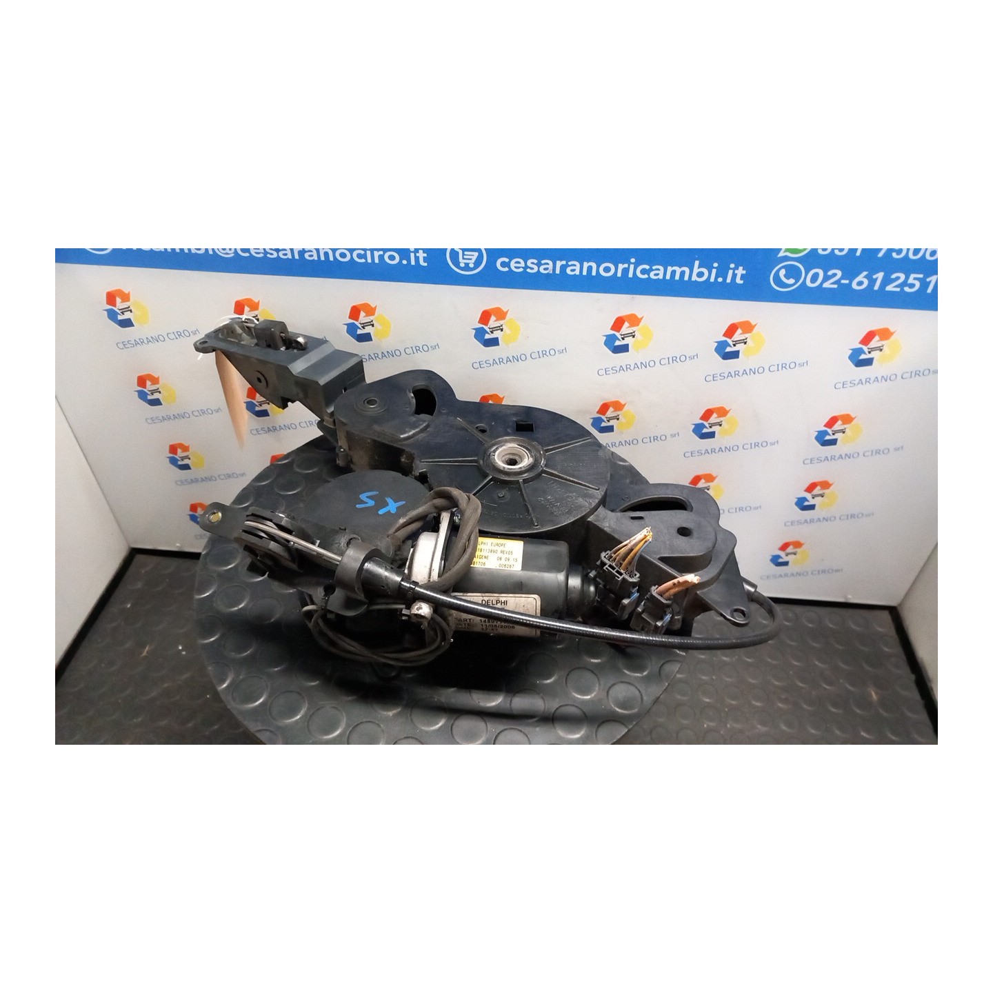 MOTORINO APERTURA PORTA LAT. SCORREVOLE SX. 008 PEUGEOT 807 (09/02-10/13) RHR 9137A3