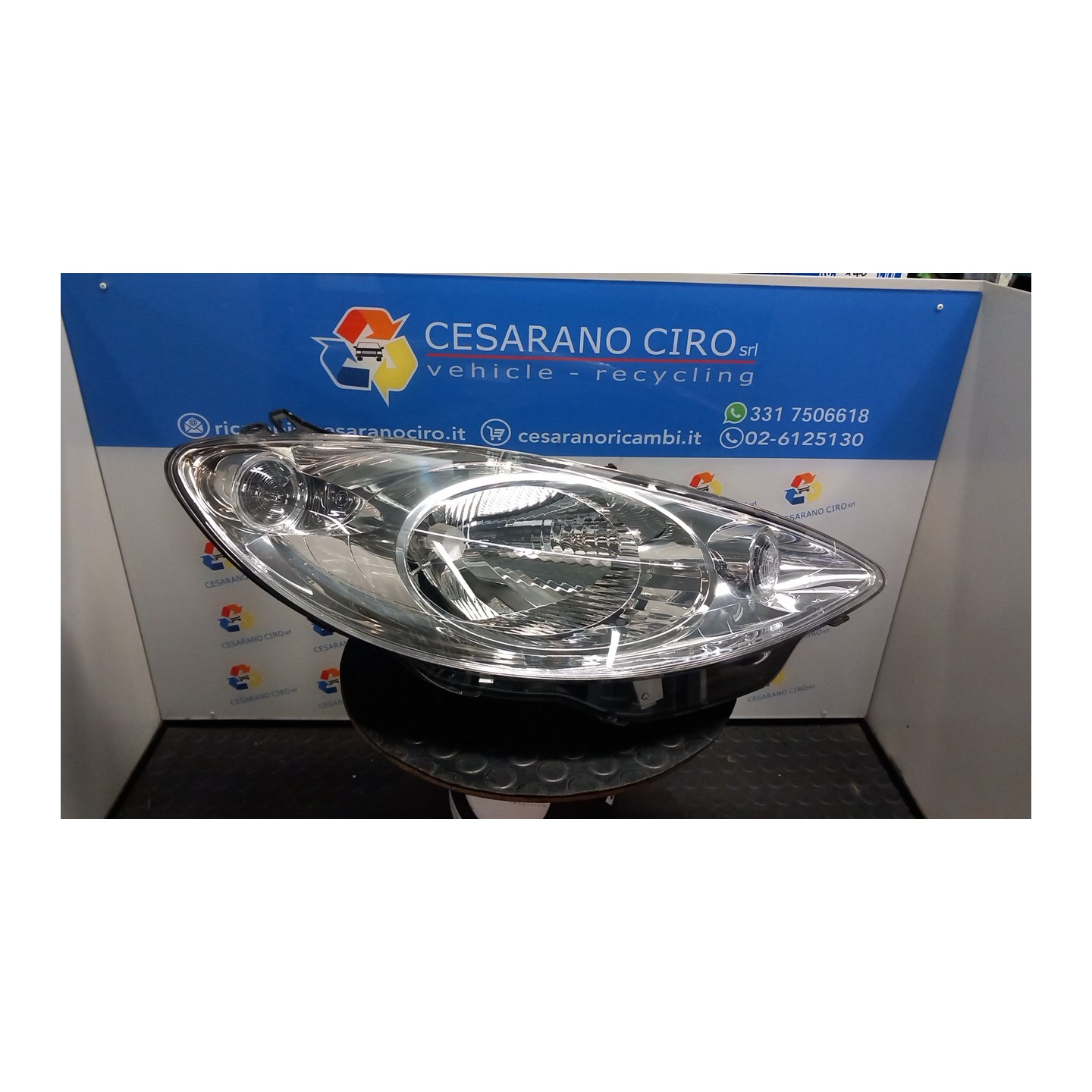 PROIETTORE DX. 024 PEUGEOT 1007 (04/05-06/10) KFV 620649