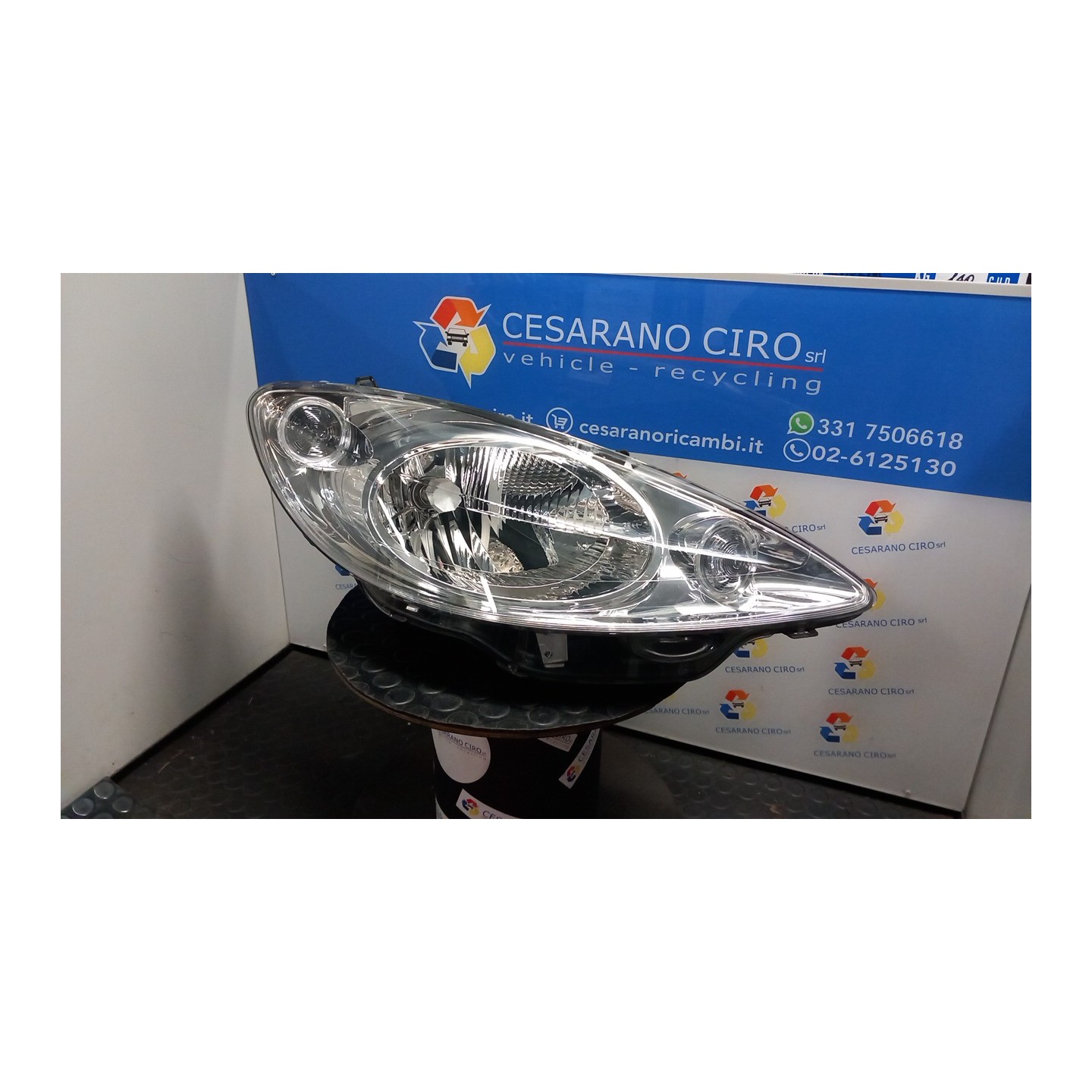 PROIETTORE DX. 024 PEUGEOT 1007 (04/05-06/10) KFV 620649
