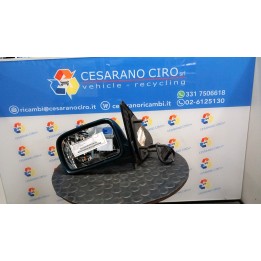 RETROVISORE EST. REGOLAZ. ELETTR. SX. 029 VOLKSWAGEN POLO 3A SERIE (11/94-09/01) AEX 6N1857507AGRU