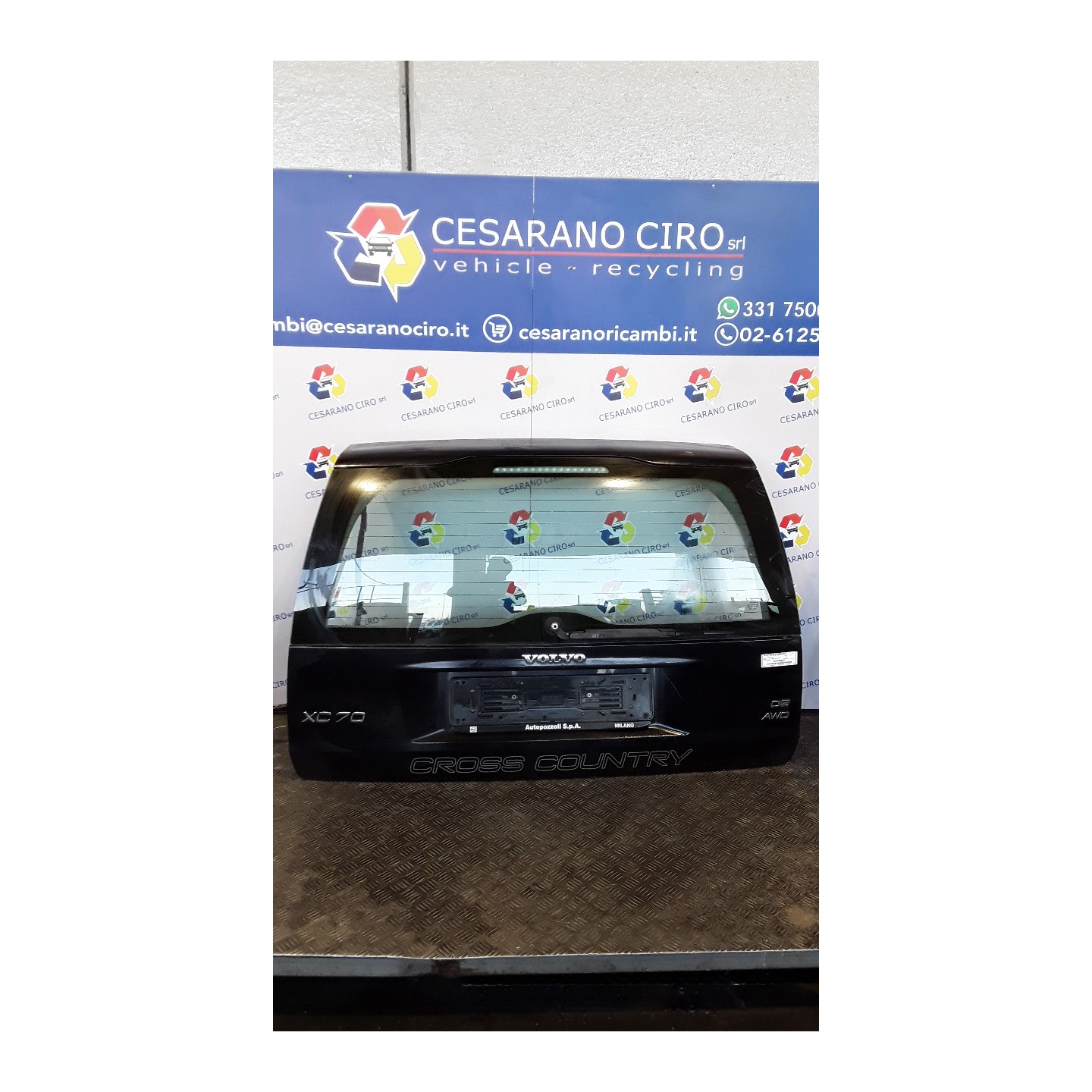 PORTELLO POST. 040 VOLVO V70/XC70 (01/00-10/07) D5244T(4) 39969069