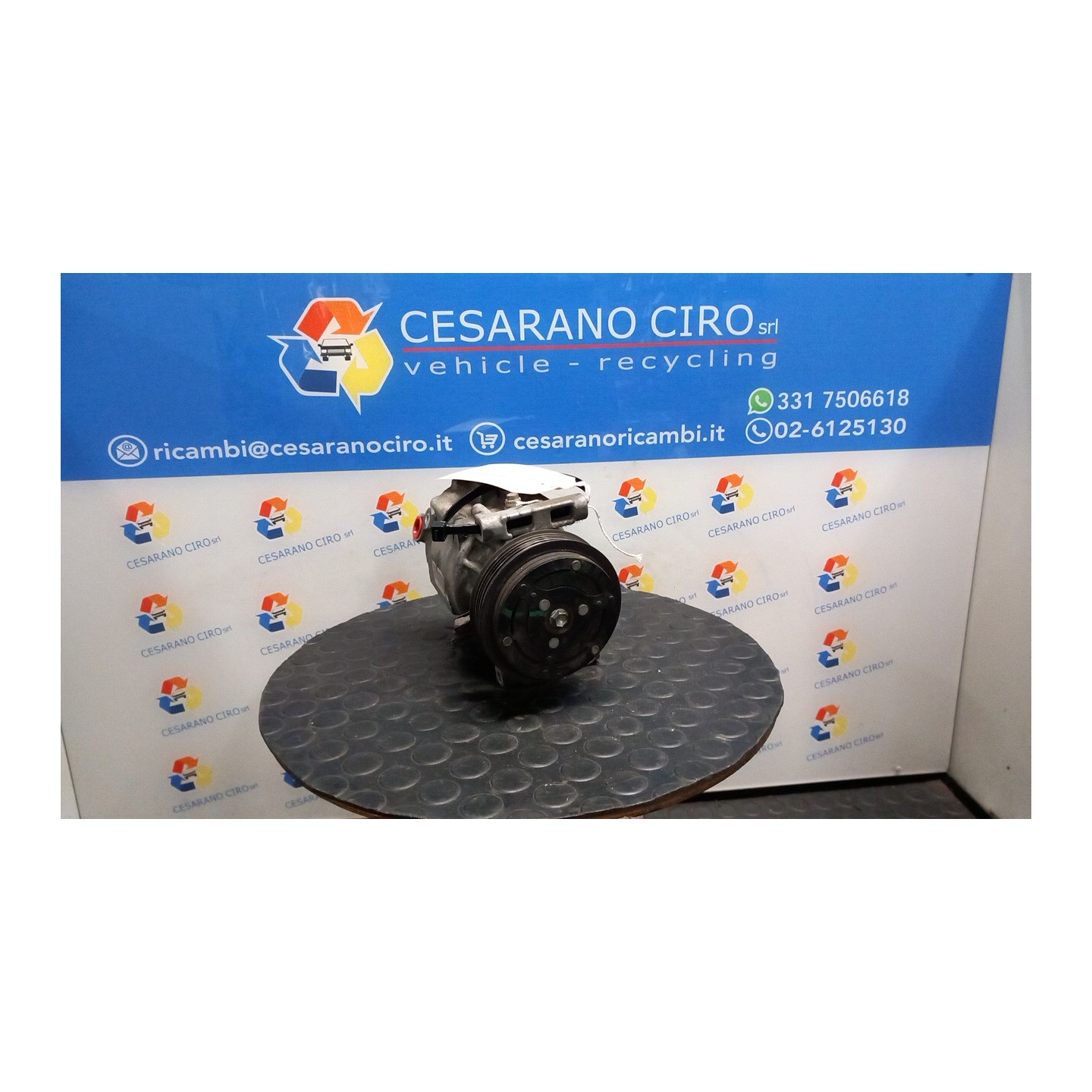 COMPRESSORE A/C 054 FIAT PANDA (2Q) (09/03-12/10) 169A3000 51747318