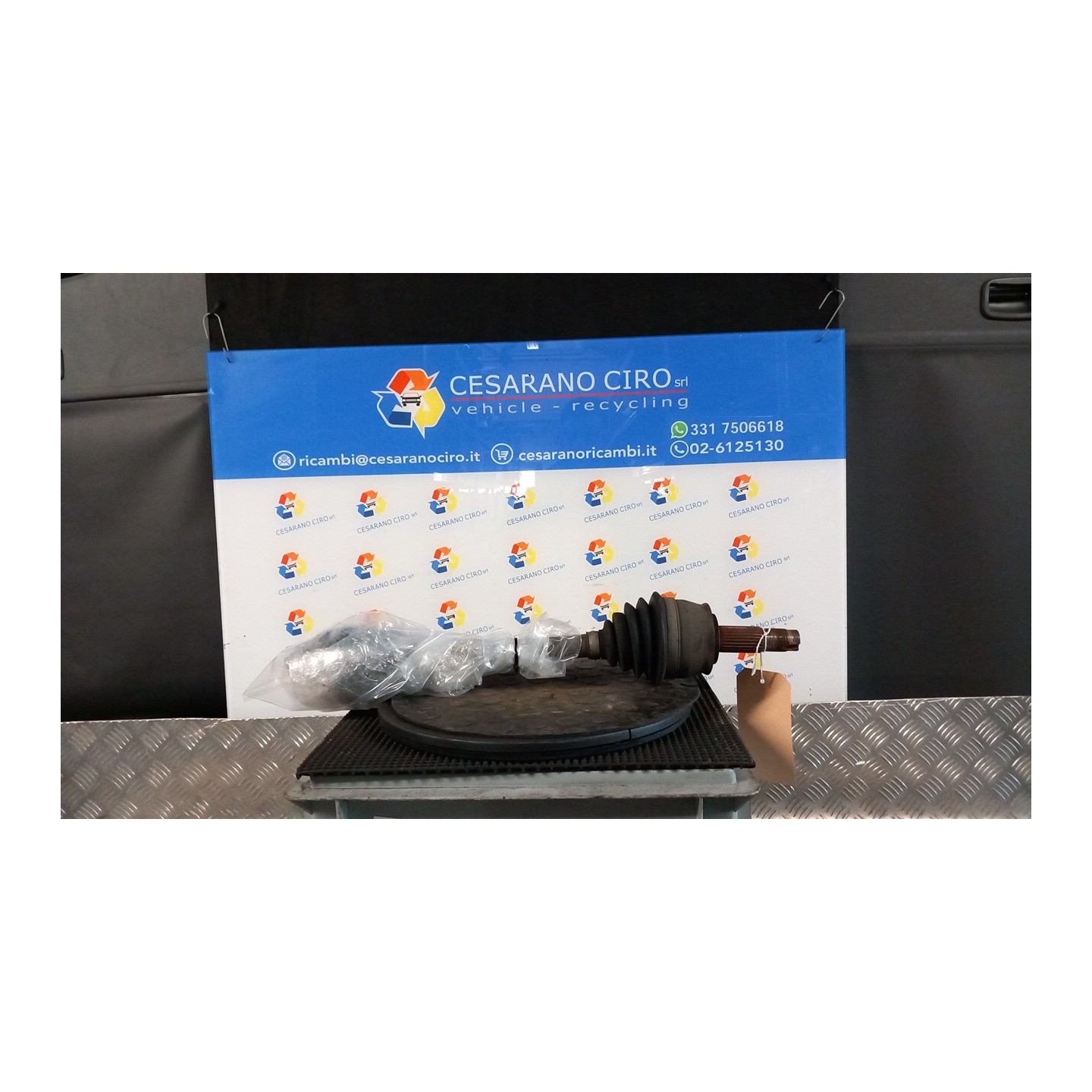 SEMIALBERO ANT. COMPL. SX. 057 FIAT PANDA (2Q) (09/03-12/10) 169A3000 46308227