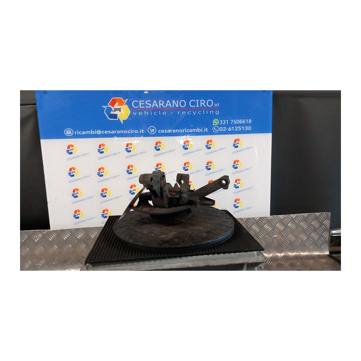 MONTANTE SOSP. ANT. SX. 058 FIAT PANDA (2Q) (09/03-12/10) 169A3000 50703705