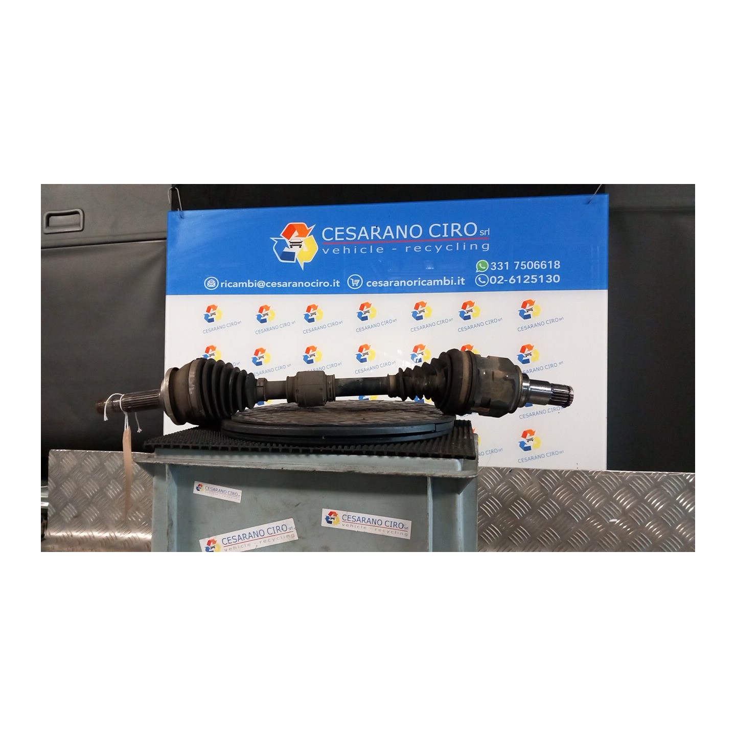SEMIALBERO ANT. COMPL. SX. 017 TOYOTA PRIUS 3A SERIE (06/09-06/16) 2ZR FXE 4342047030
