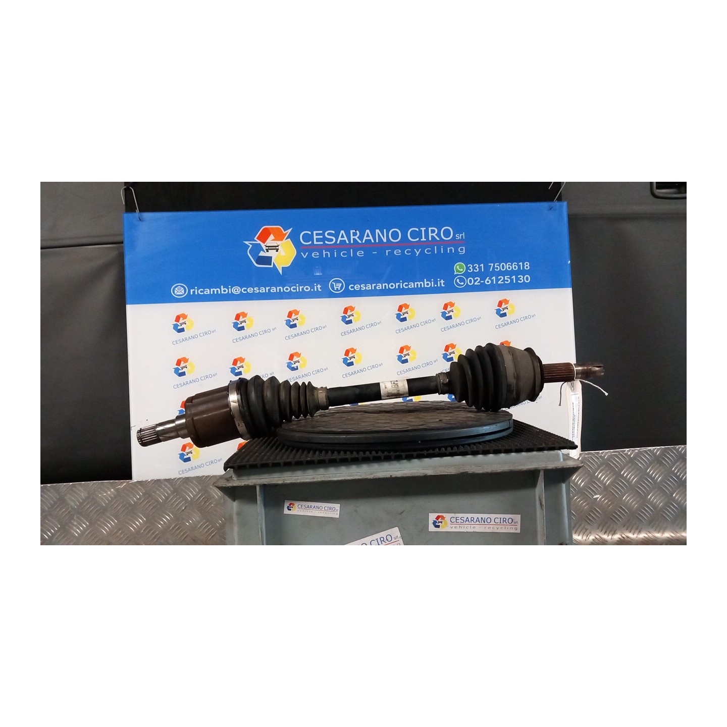 SEMIALBERO ANT. COMPL. SX. 022 OPEL MOKKA (09/12-12/16) A14NET 95520647