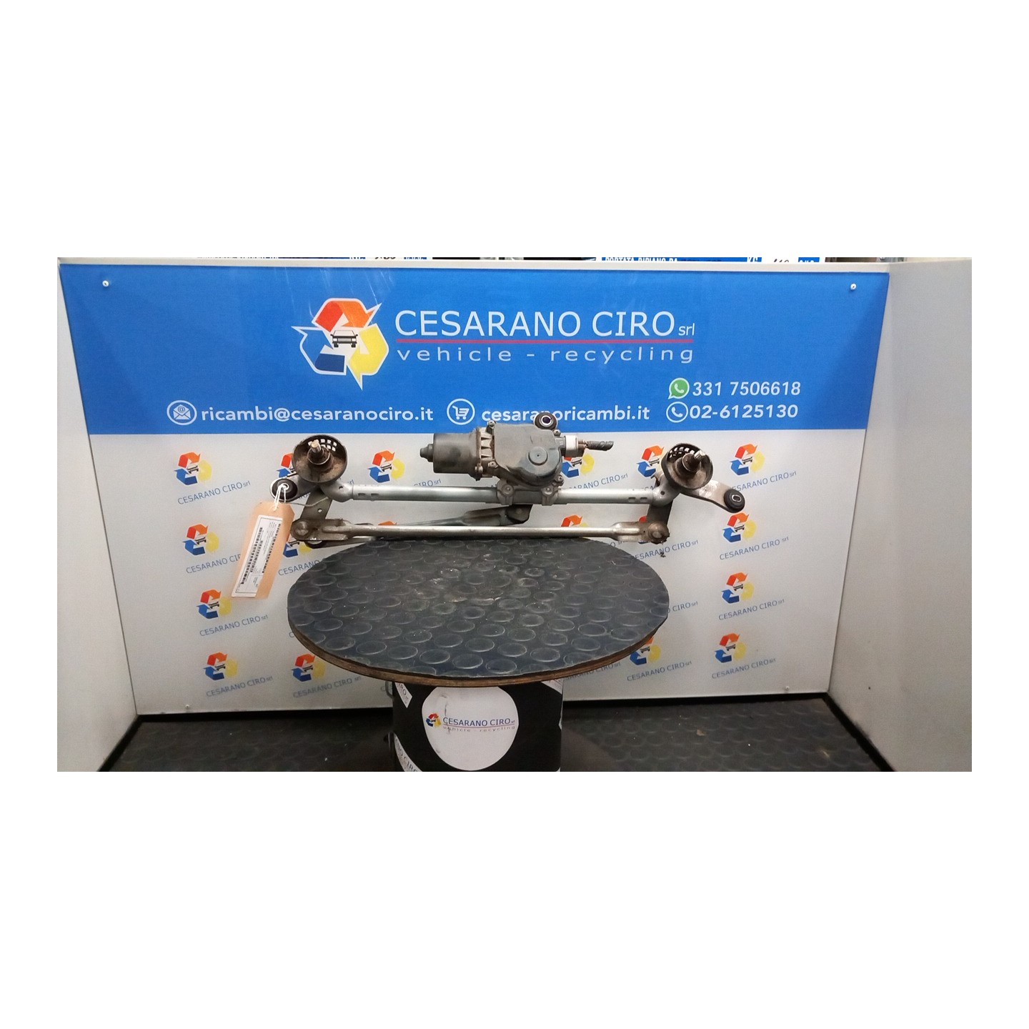 MECCANISMO TERGIPARABREZZA CON MOTORINO 103 NISSAN QASHQAI (J11E) (01/14-03/18) K9K 288004EH0A
