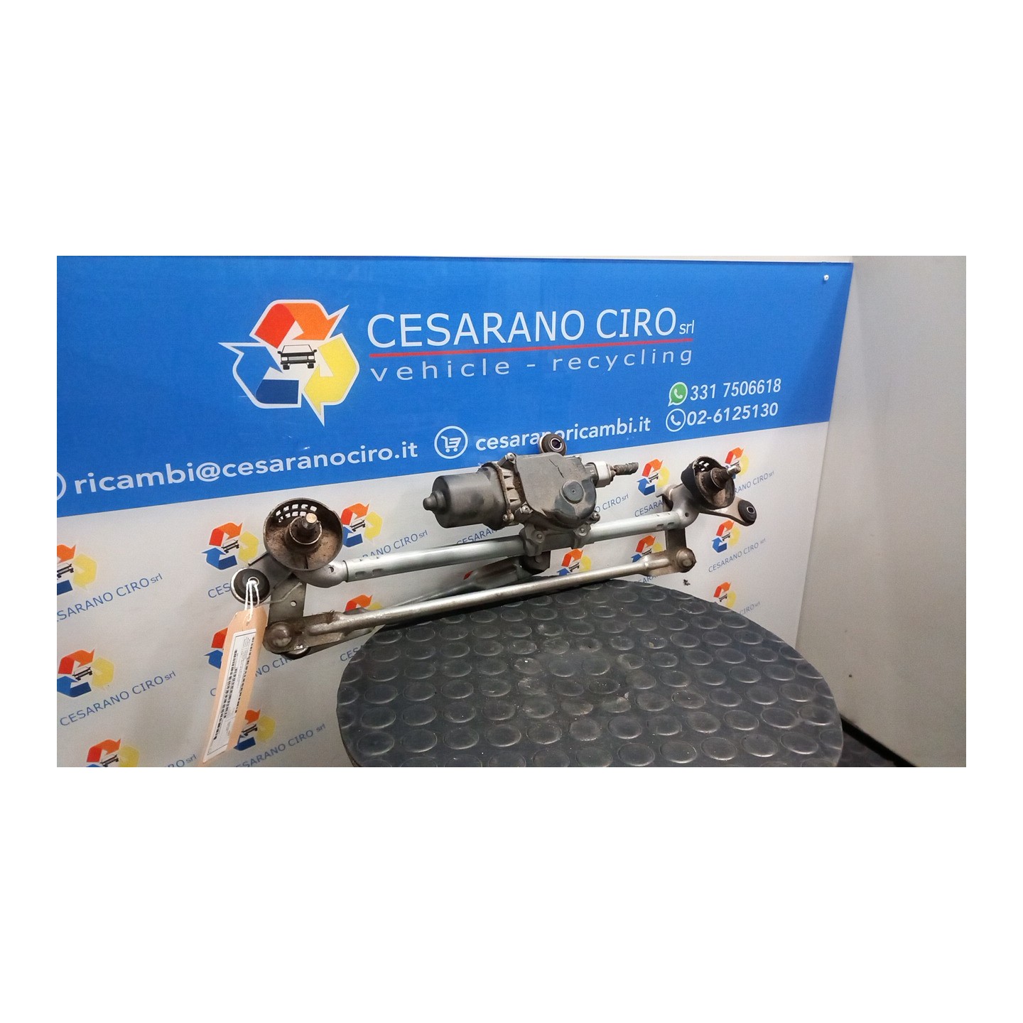 MECCANISMO TERGIPARABREZZA CON MOTORINO 103 NISSAN QASHQAI (J11E) (01/14-03/18) K9K 288004EH0A