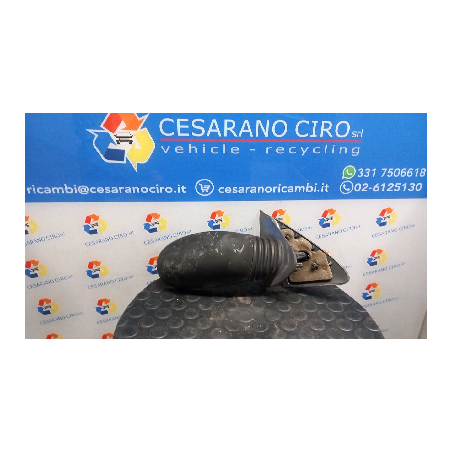 RETROVISORE EST. PRIMER DX. 115 FIAT SEICENTO (1E) (02/98-07/05) 187A1000 735250511