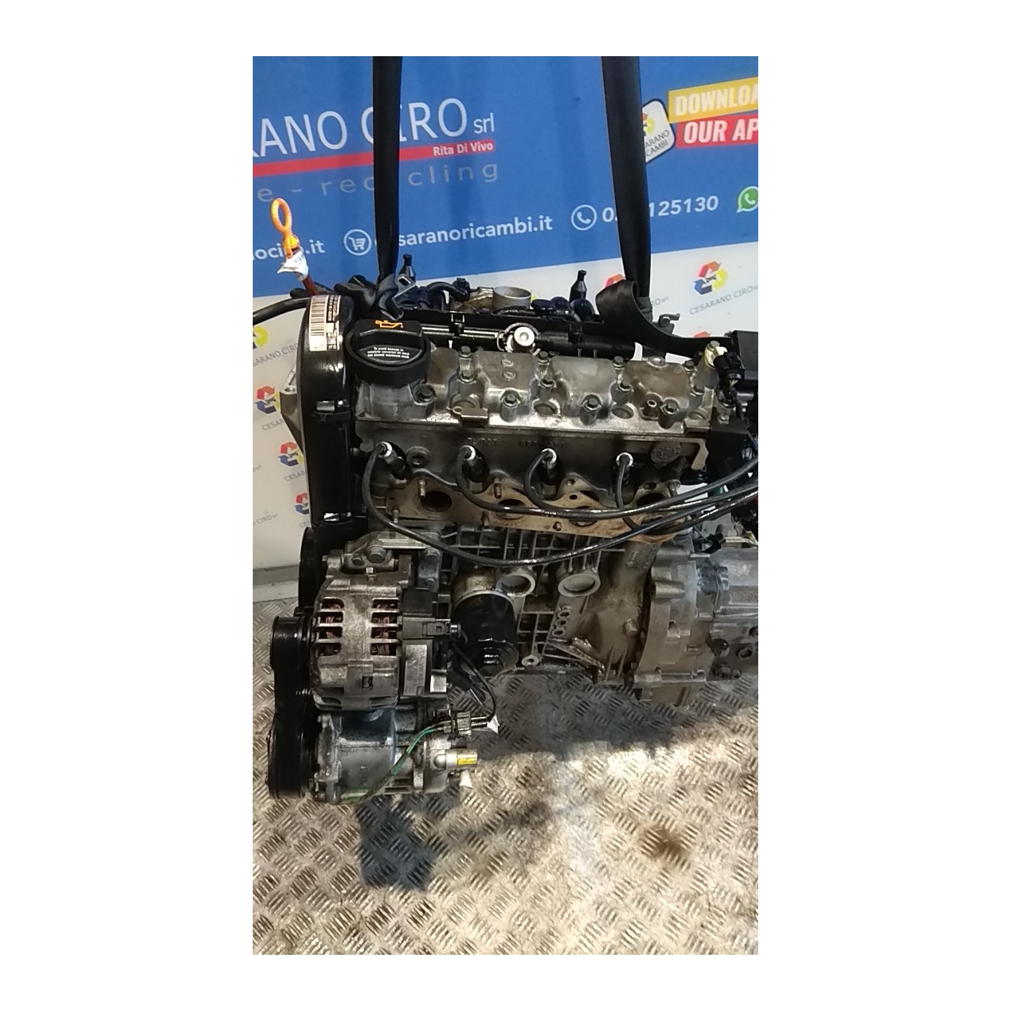 MOTORE SEMICOMPL. 07-05 ROTAZIONE 136 VOLKSWAGEN LUPO (6X) (09/98-05/05) AUD 030100098PX