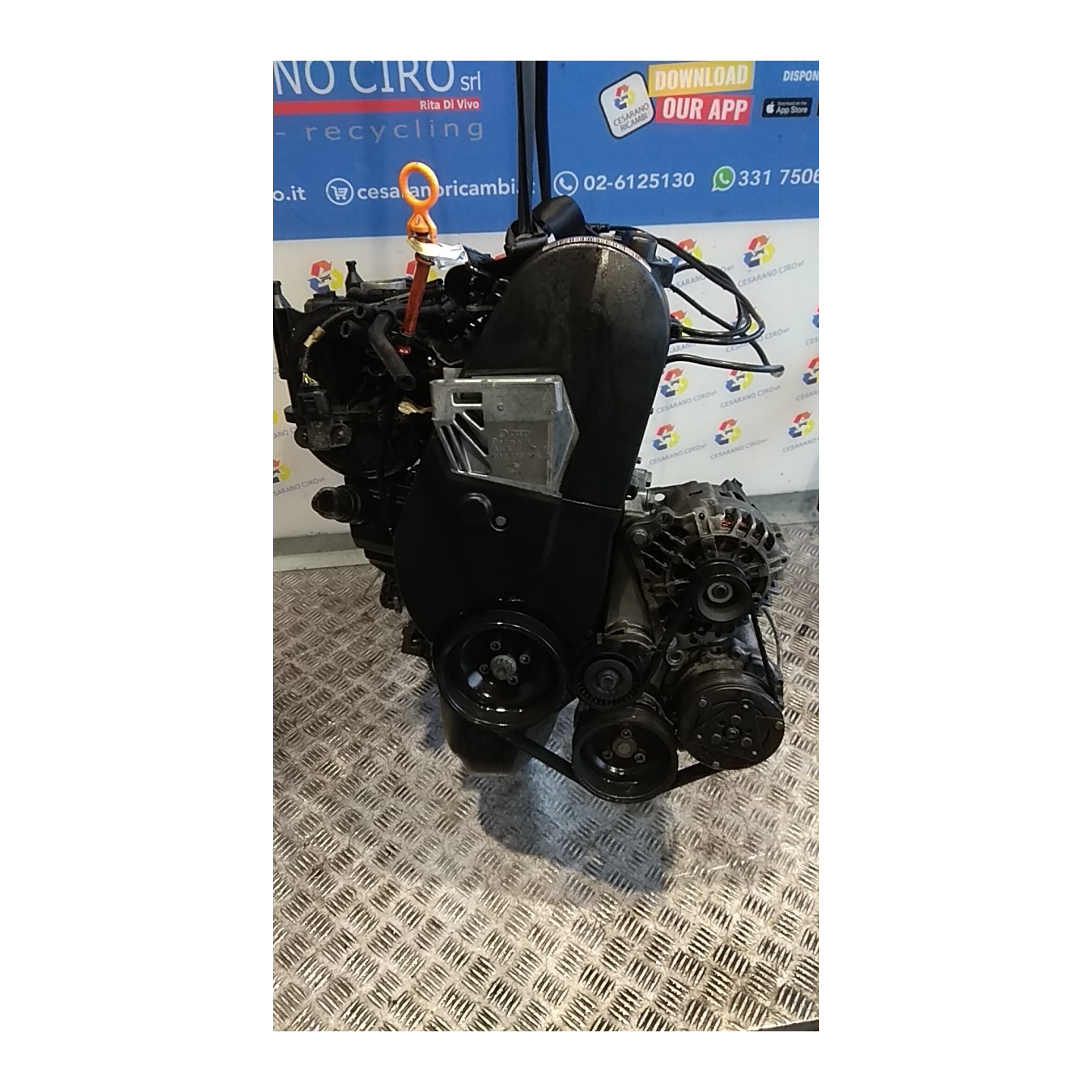 MOTORE SEMICOMPL. 07-05 ROTAZIONE 136 VOLKSWAGEN LUPO (6X) (09/98-05/05) AUD 030100098PX