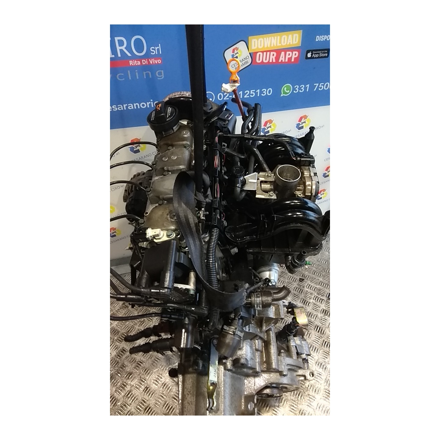 MOTORE SEMICOMPL. 07-05 ROTAZIONE 136 VOLKSWAGEN LUPO (6X) (09/98-05/05) AUD 030100098PX
