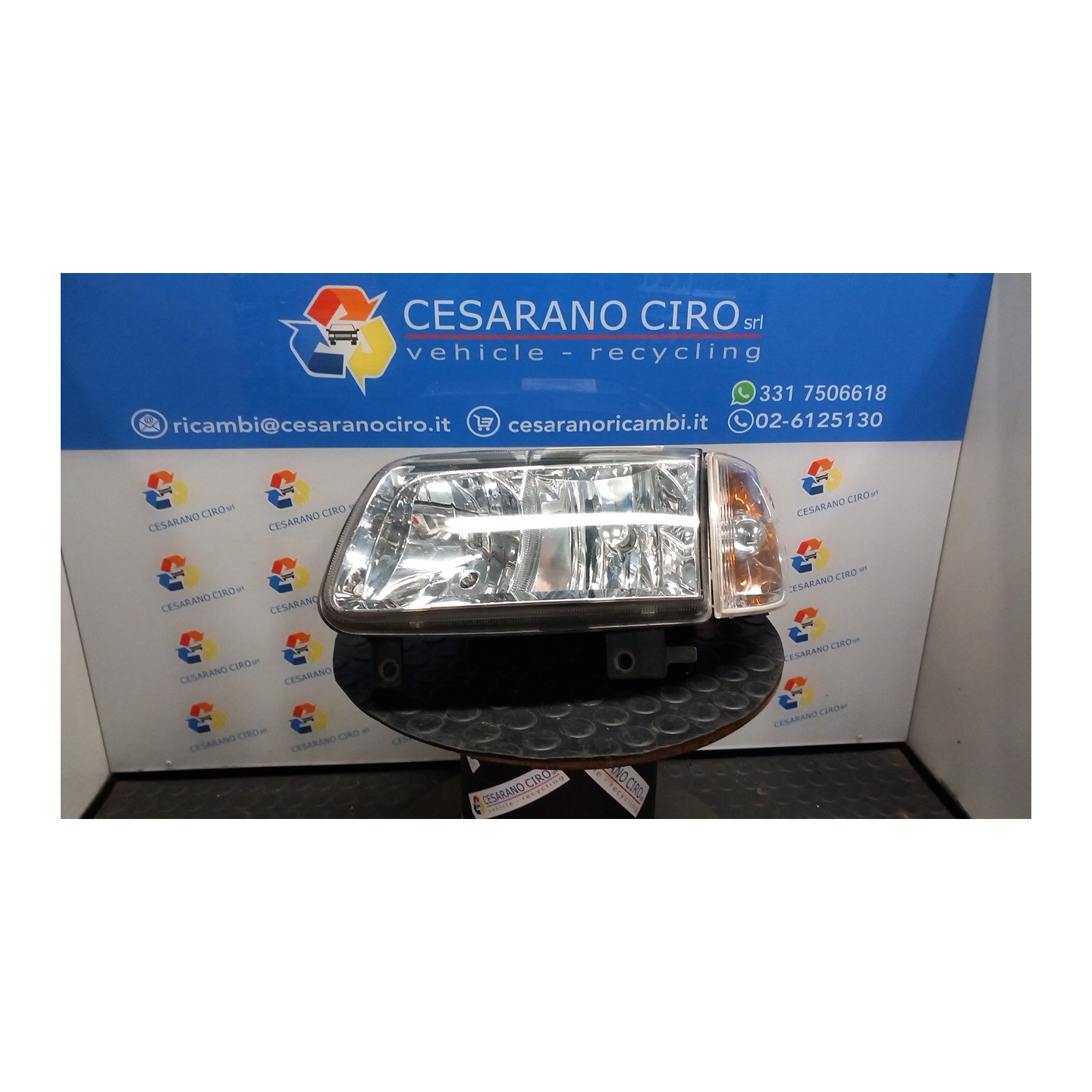 PROIETTORE VALEO SX. 149 VOLKSWAGEN POLO 3A SERIE (11/94-09/01) AUD 6N1941017AB