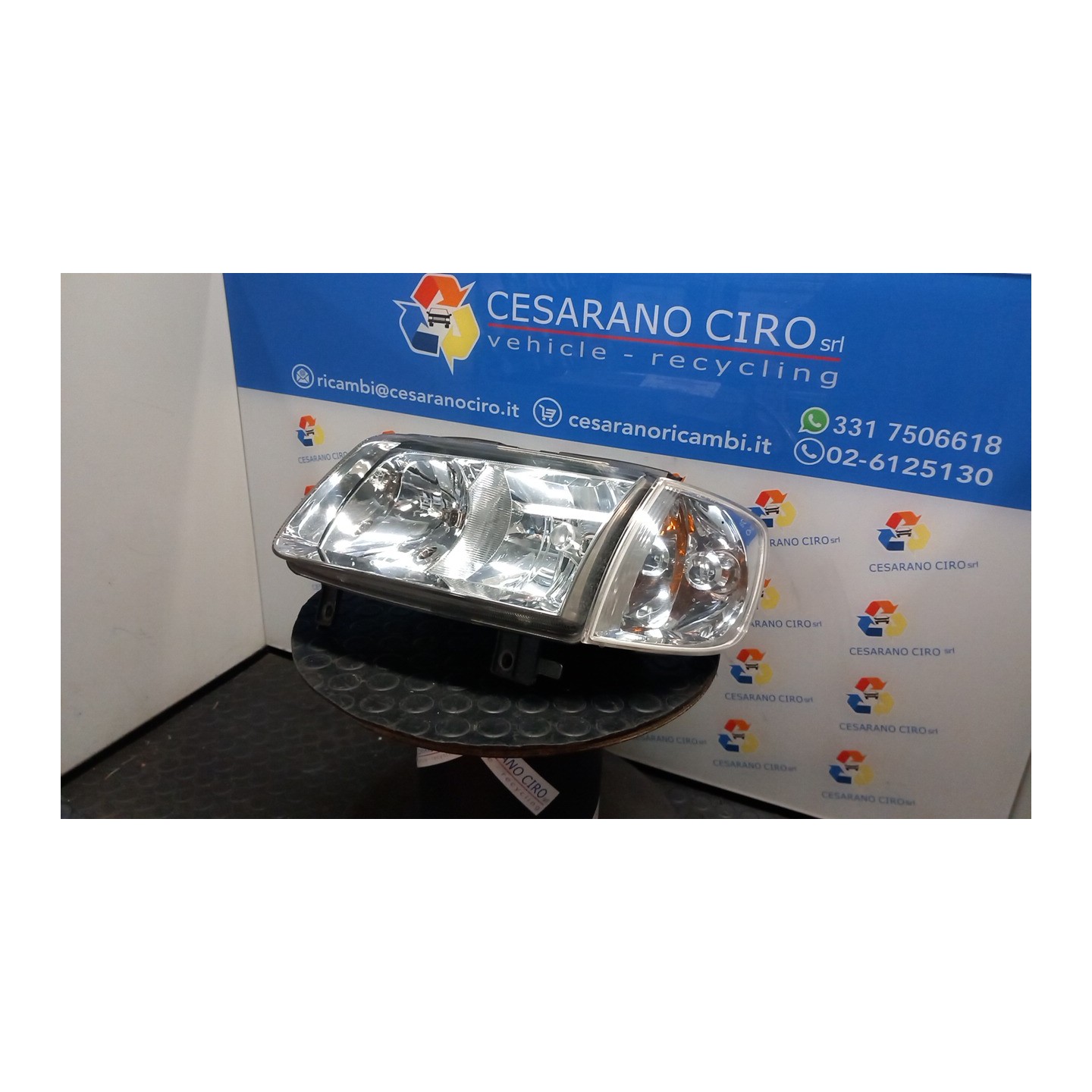 PROIETTORE VALEO SX. 149 VOLKSWAGEN POLO 3A SERIE (11/94-09/01) AUD 6N1941017AB