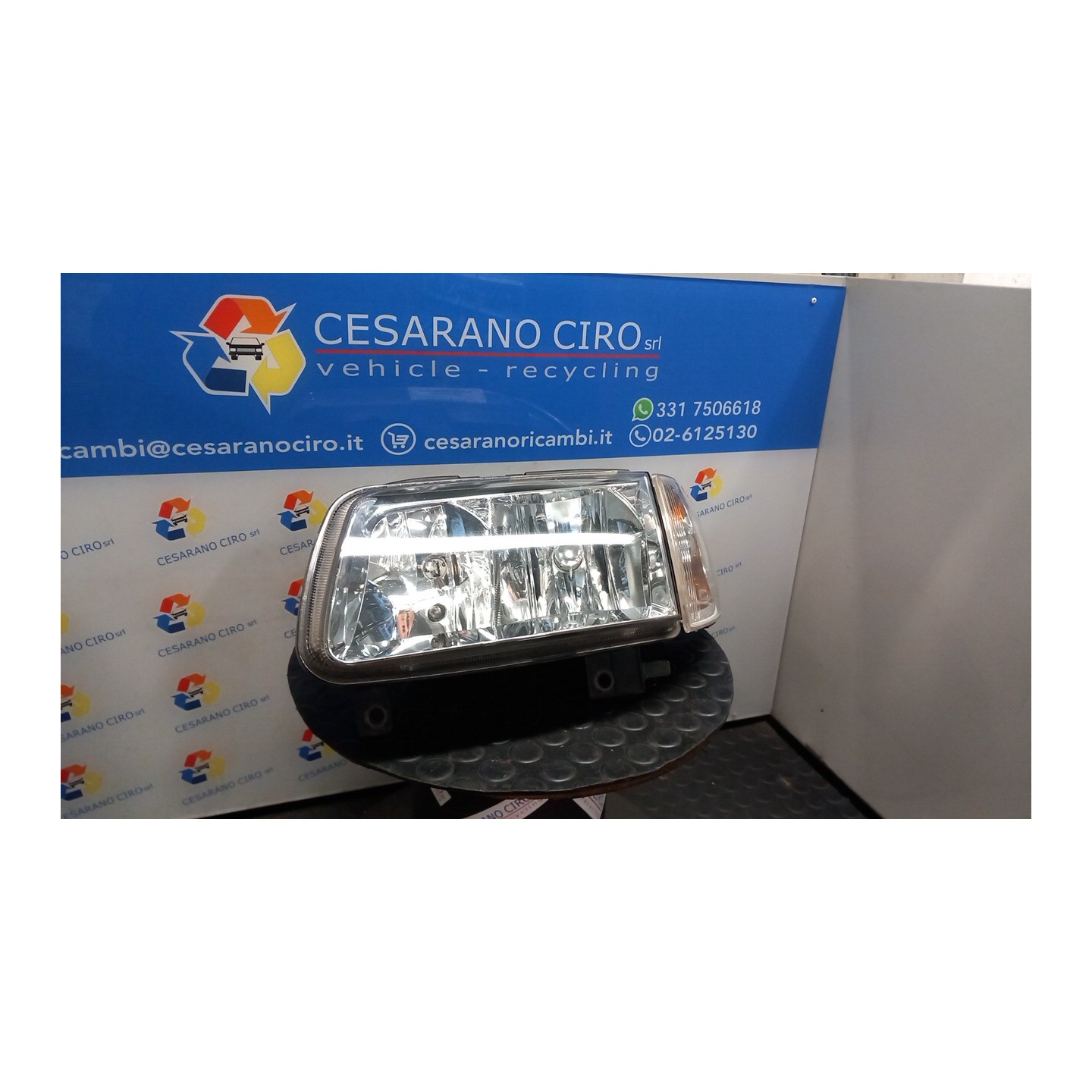 PROIETTORE VALEO SX. 149 VOLKSWAGEN POLO 3A SERIE (11/94-09/01) AUD 6N1941017AB