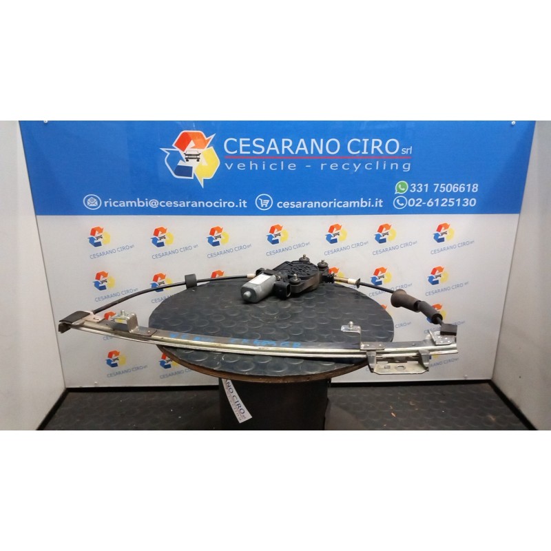 ALZACRISTALLO ELETTR. PORTA ANT. CON MOTORINO SX. 156 FIAT SEICENTO (1E) (02/98-07/05) 187A1000 46512304
