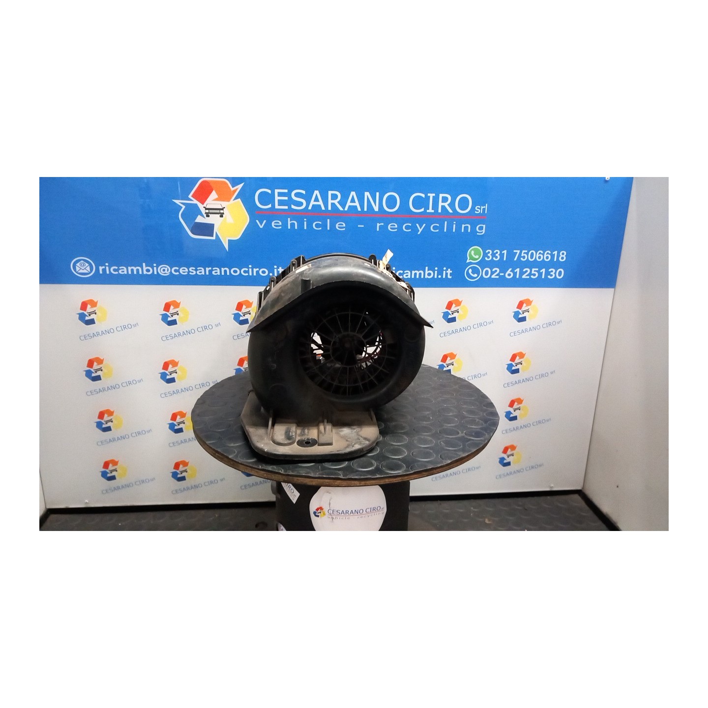 MOTORINO VENTILAZIONE ABITACOLO 002 RENAULT KANGOO (04/03-03/09) K9KA7 NB4959019045009