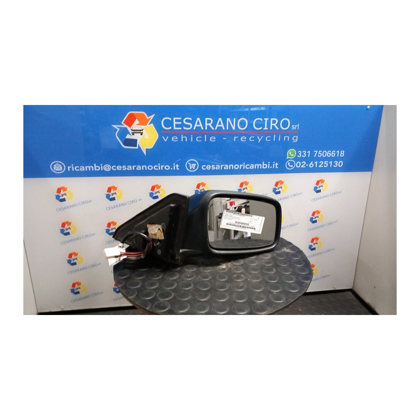 RETROVISORE EST. TERMICO REGOLAZ. ELETTR. DX. 022 VOLVO SERIE 40 (02/96-03/00) B4184S 30623538
