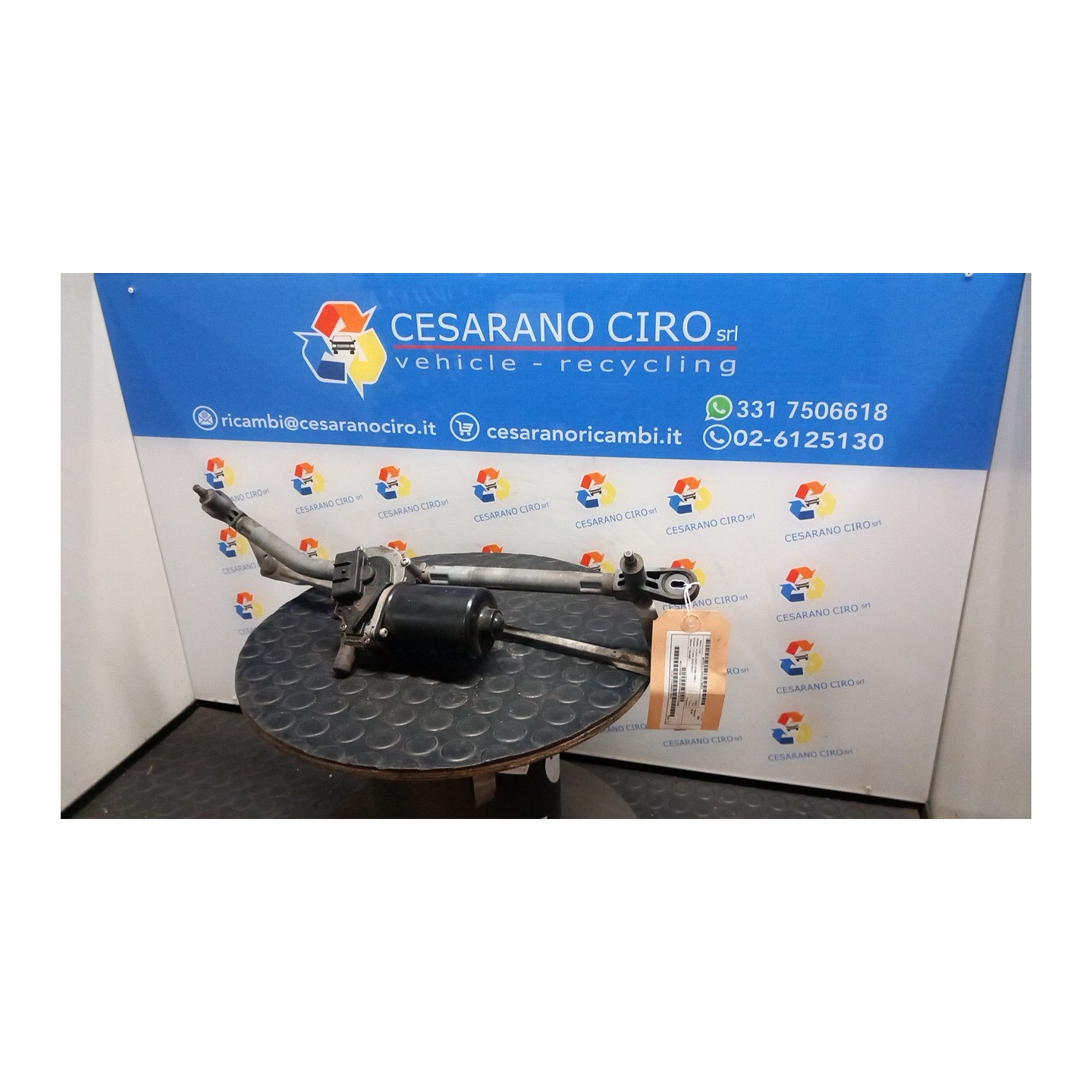 MECCANISMO TERGIPARABREZZA 025 FIAT PUNTO (1N/1P) (07/99-12/05) 188A4000 51704325