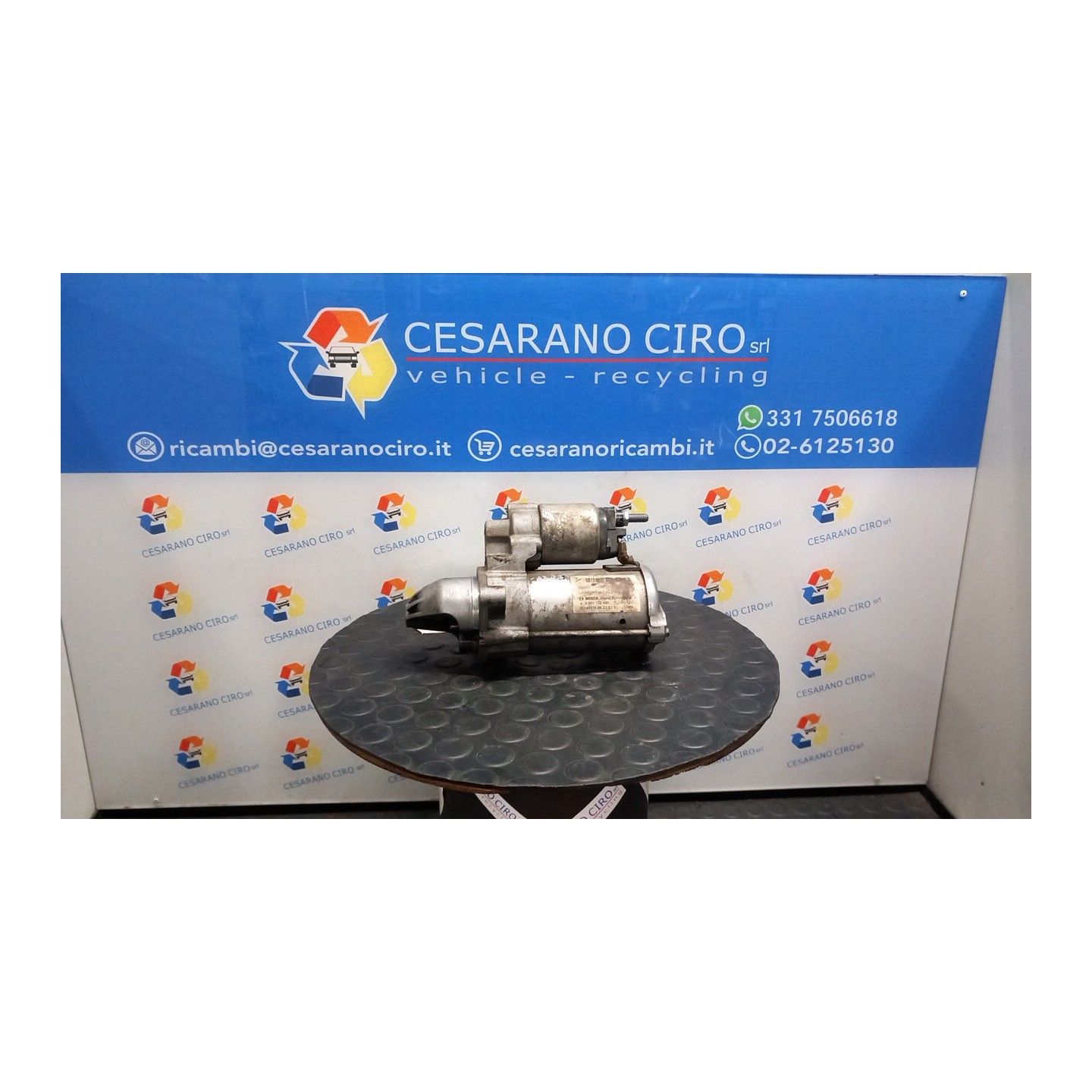 MOTORINO AVVIAMENTO 039 FIAT 500L (73) (07/12-06/18) 199B4000 51916170