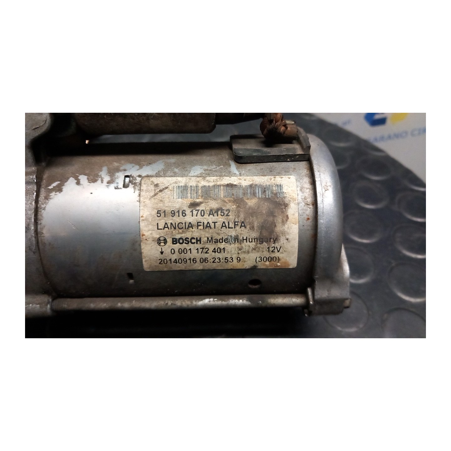 MOTORINO AVVIAMENTO 039 FIAT 500L (73) (07/12-06/18) 199B4000 51916170