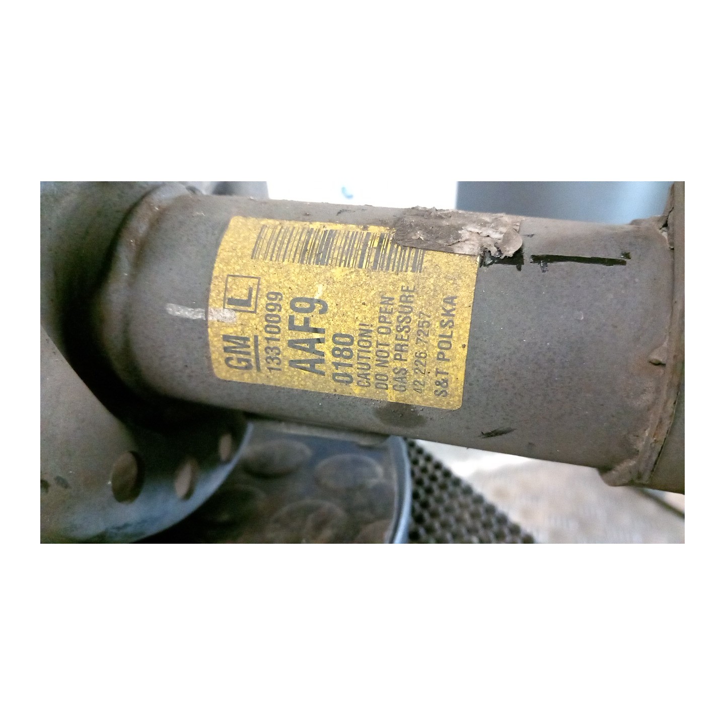 AMMORTIZZATORE ANT. SX. 047 OPEL ASTRA (P10) (10/09-06/18) A17DTR 13412722