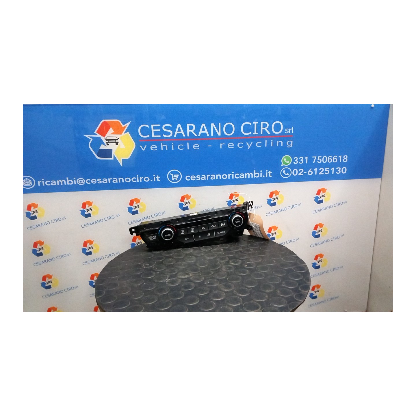 BLOCCO COMANDO CLIMATIZZAZIONE CLUSTER IONIZER 099 KIA NIRO HEV (09/16-04/21) G4LE 97250G5320CA