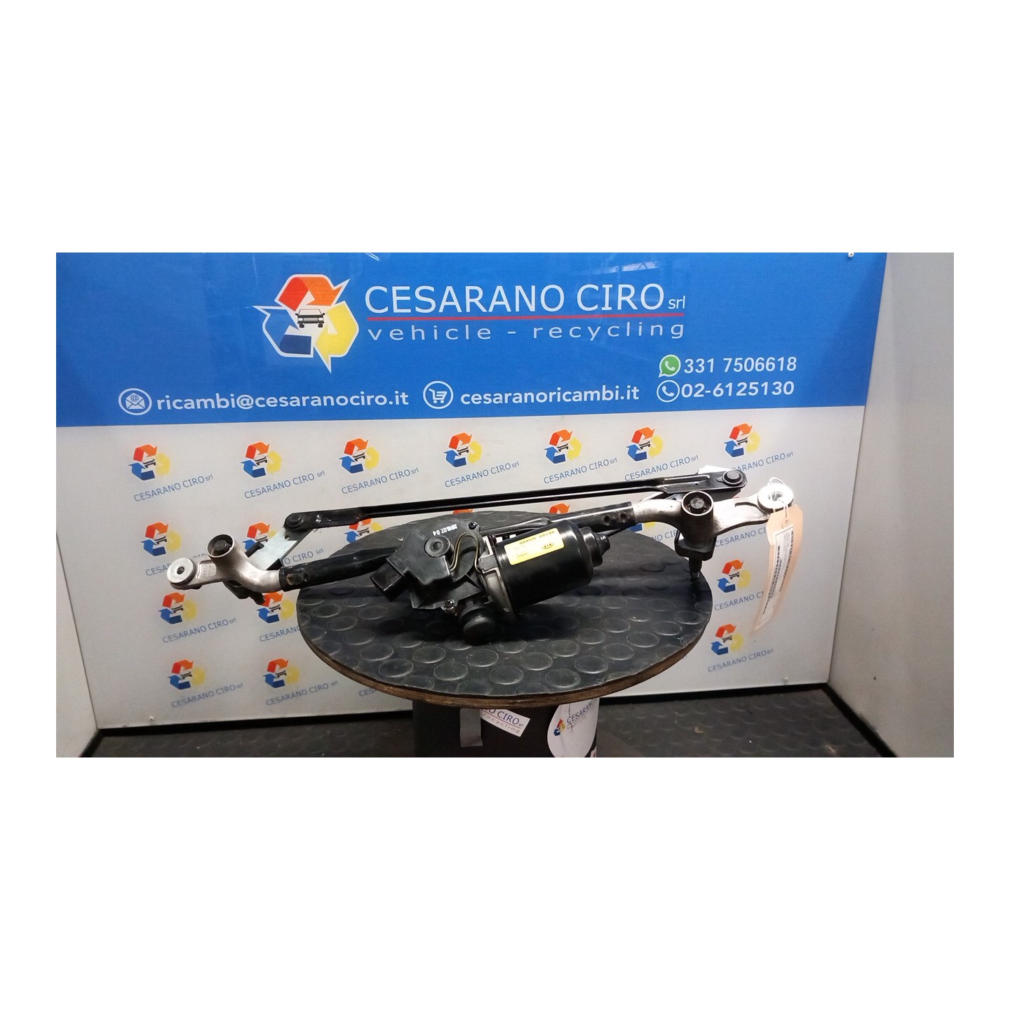 MECCANISMO TERGIPARABREZZA 100 KIA NIRO HEV (09/16-04/21) G4LE 98120G5000