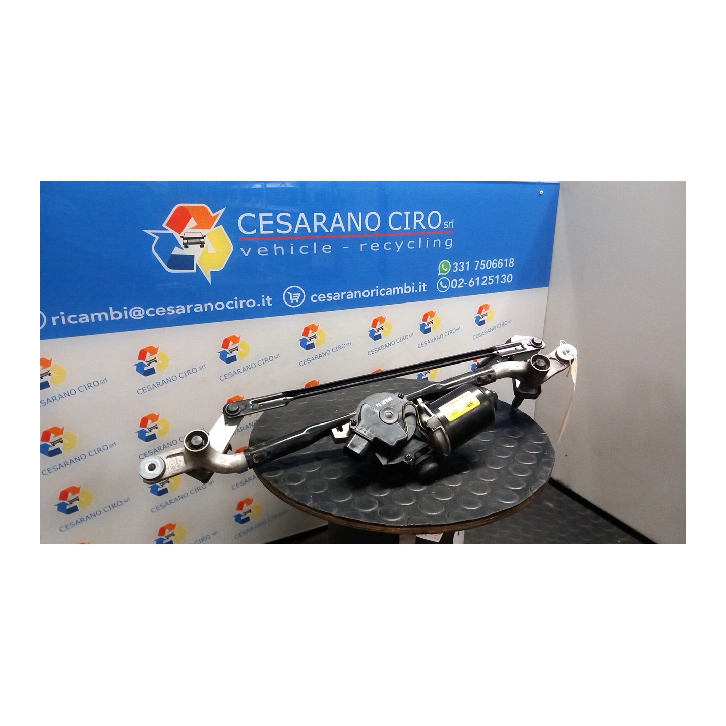 MECCANISMO TERGIPARABREZZA 100 KIA NIRO HEV (09/16-04/21) G4LE 98120G5000